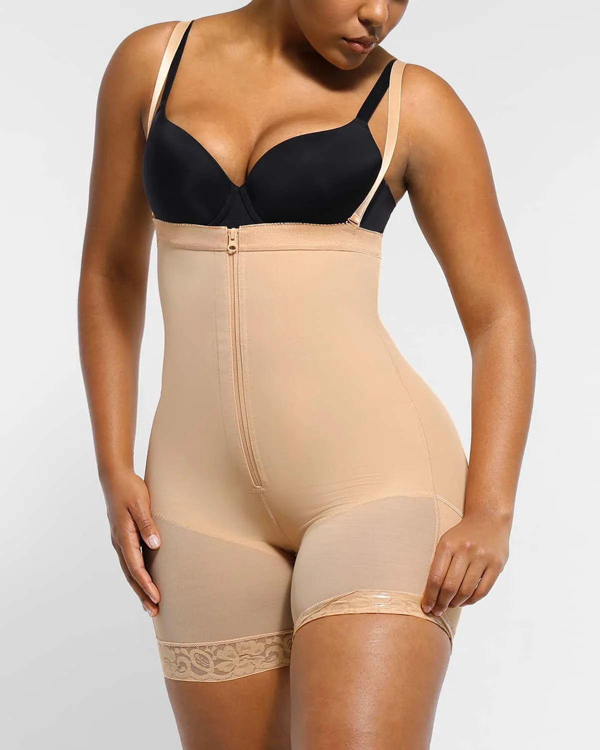 Bare Essentials™ AirSlim® Firm Tummy Compression Mid Thigh Short - Image 11