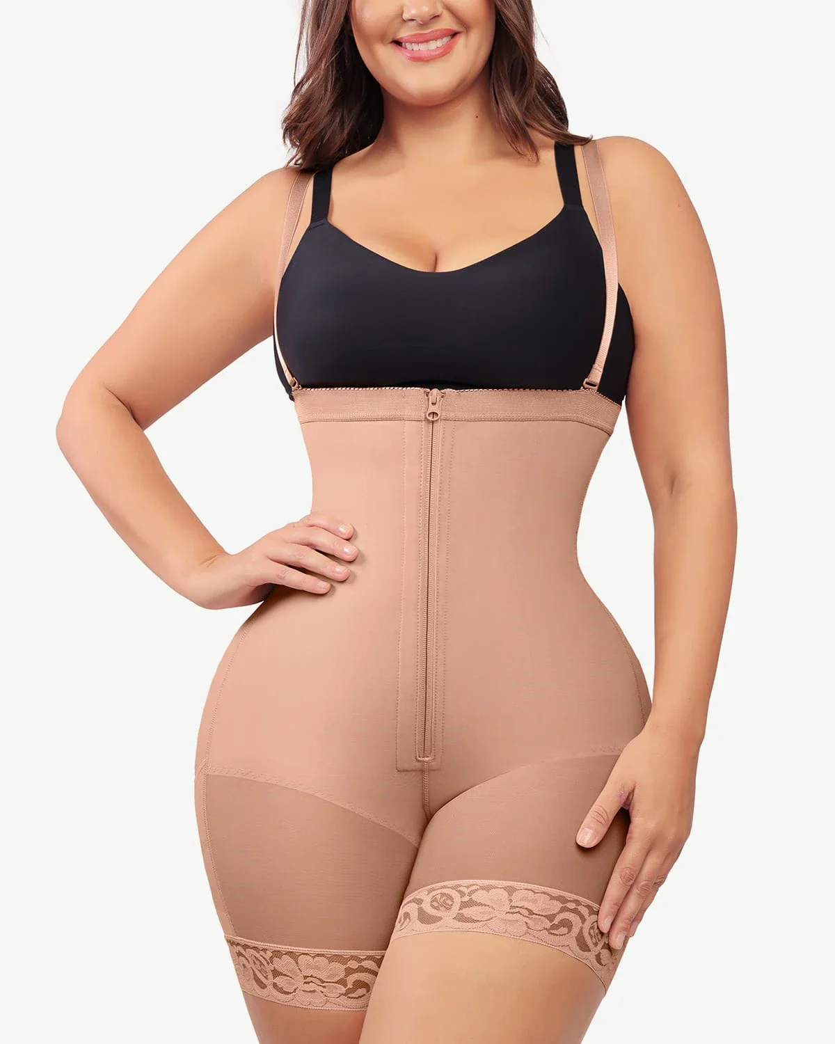 Bare Essentials™ AirSlim® Firm Tummy Compression Mid Thigh Short - Image 21