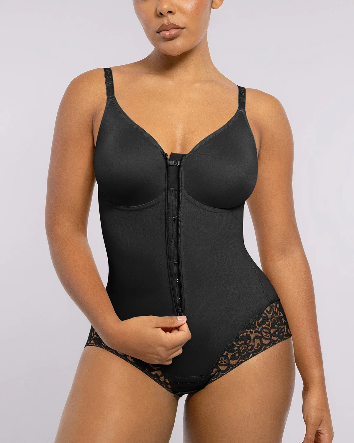 Bare Essentials™ AirSlim® Hourglass Full Body Brief Bodysuit - Image 3