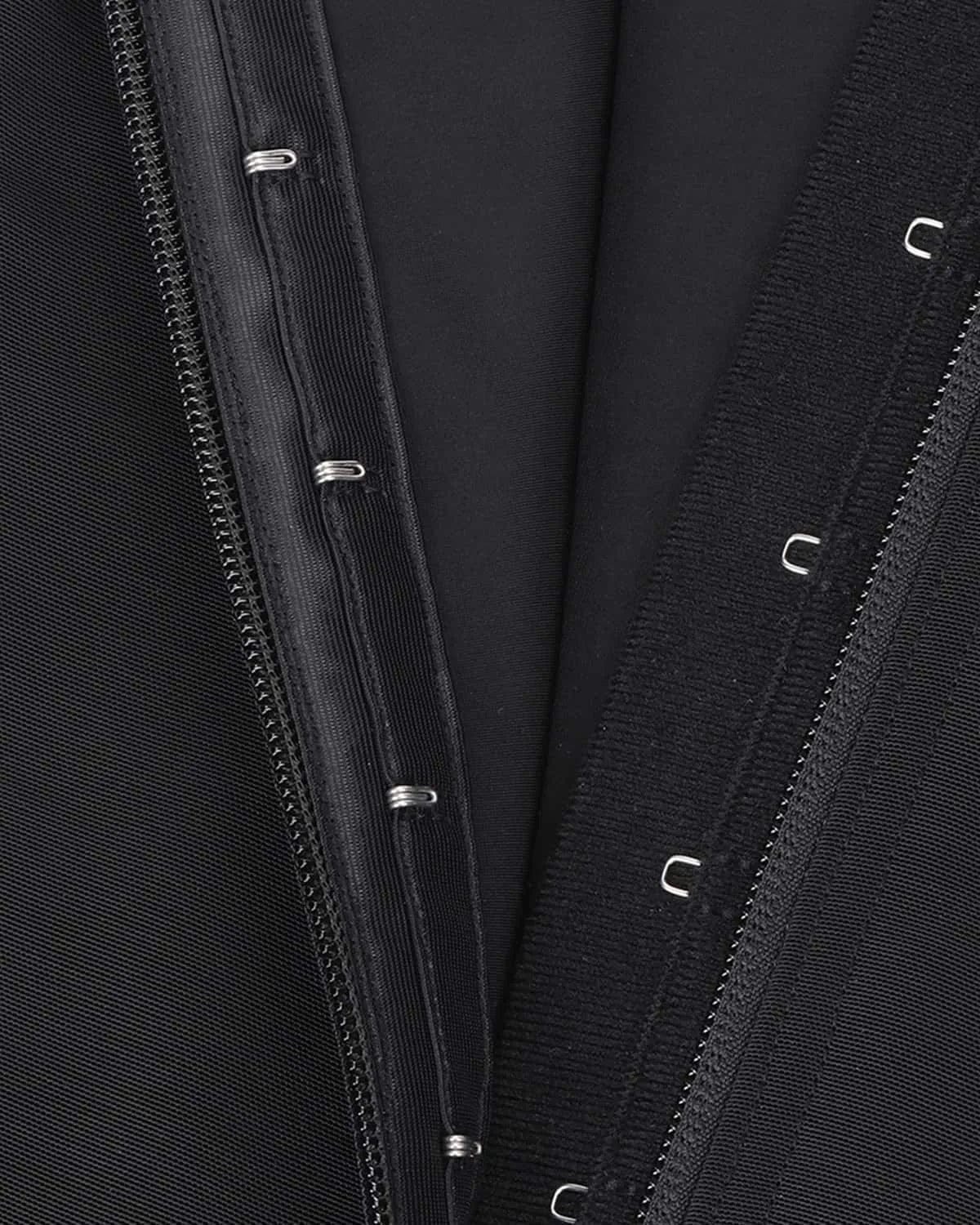 Bare Essentials™ AirSlim® Zipper Front Open Bust Brief Bodysuit - Image 5