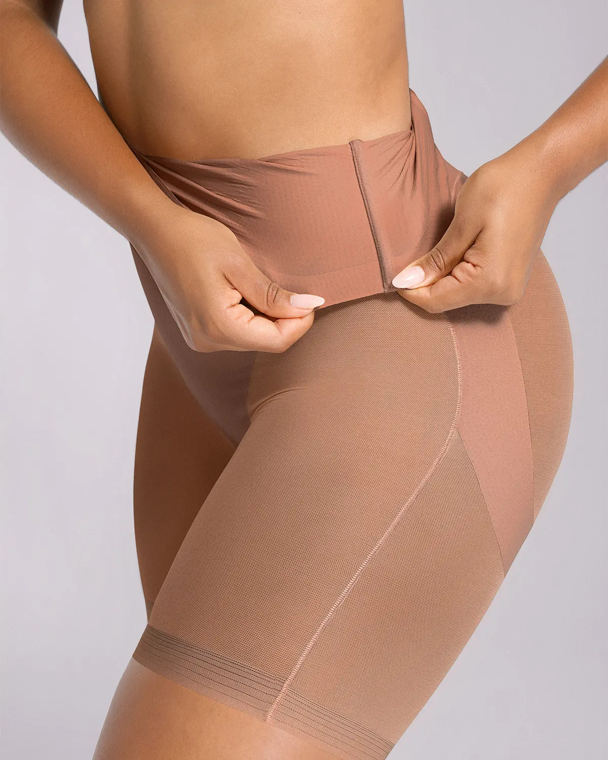 BOOT-YEAH™ MeshSmooth™ High-Waisted Mid Thigh Short - Image 19