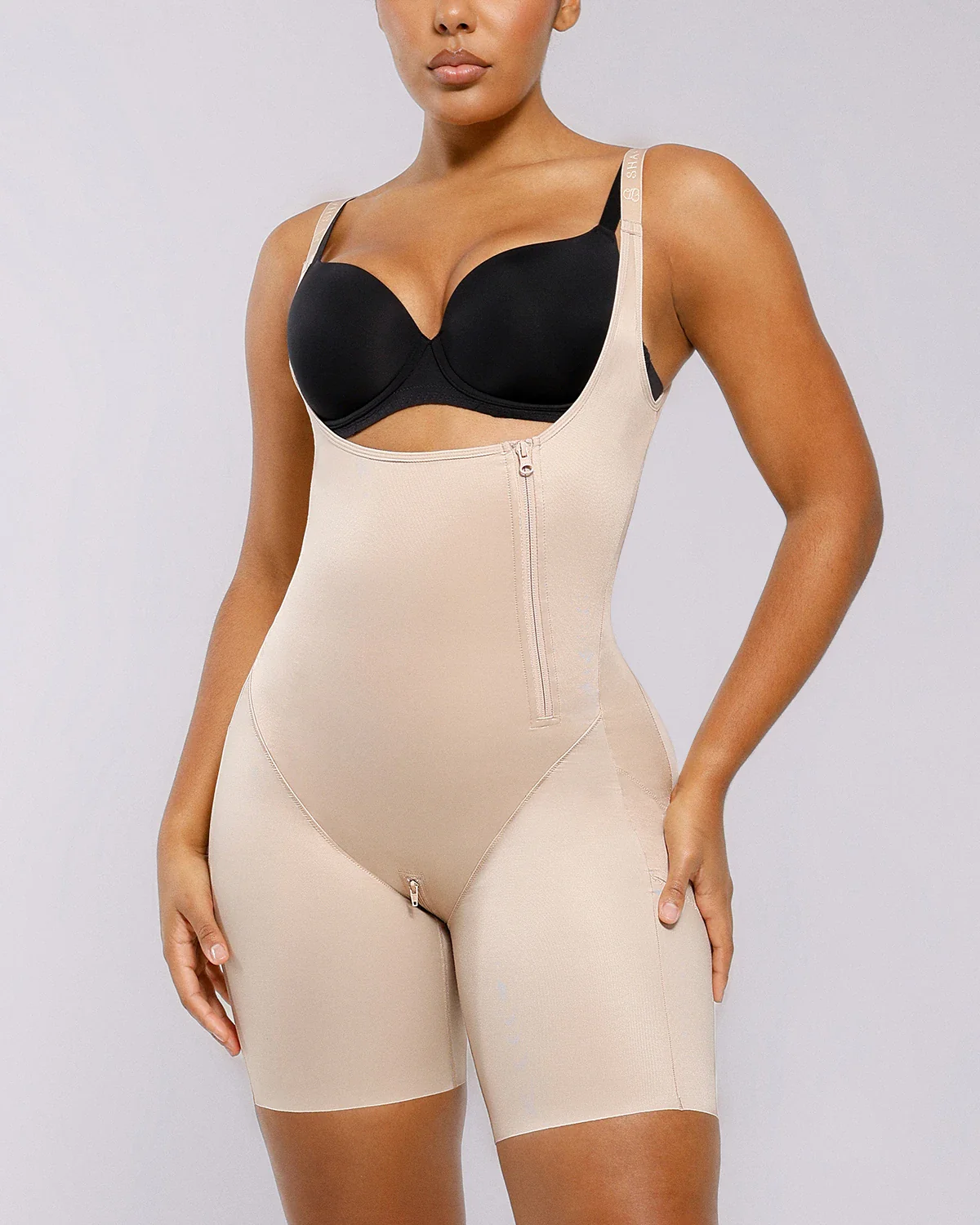 BOOT-YEAH™ SilkSculpt Open Bust Full Bodysuit - Image 17