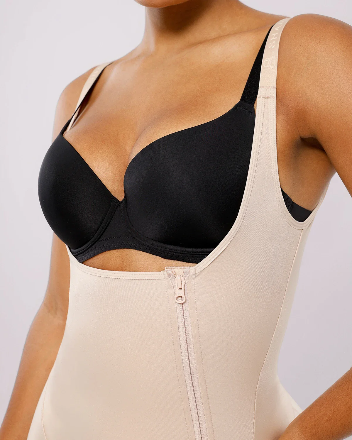 BOOT-YEAH™ SilkSculpt Open Bust Full Bodysuit - Image 23