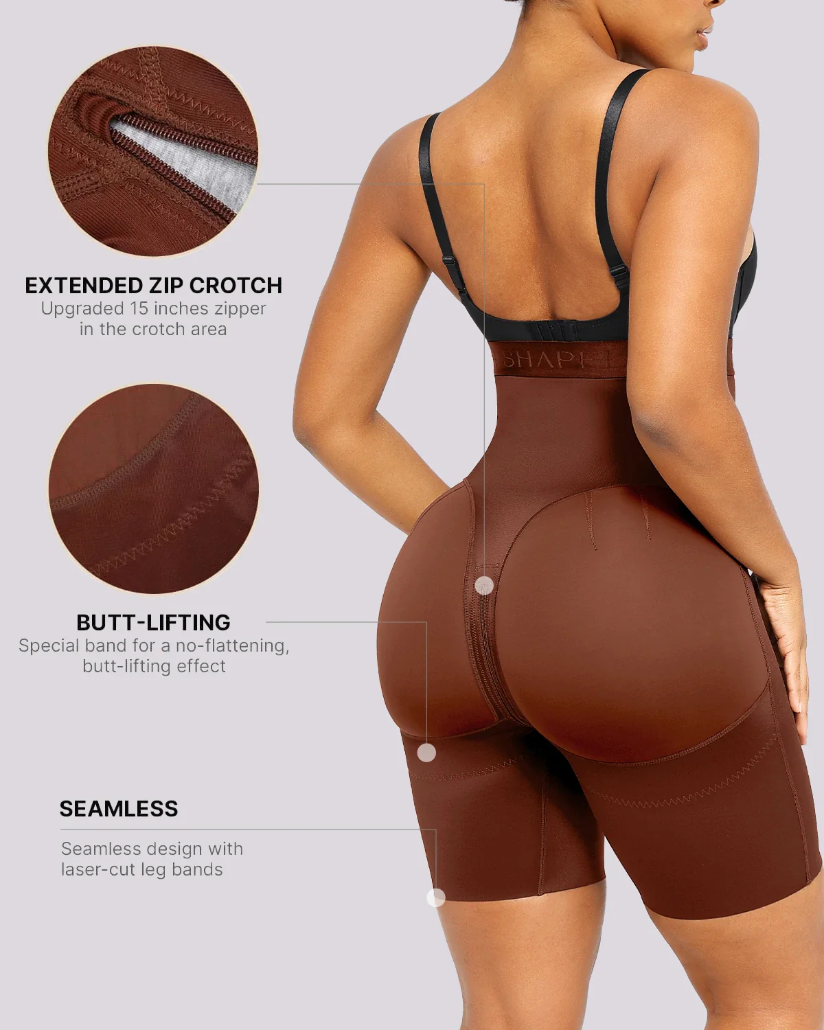 BOOT-YEAH™ SilkSculpt High-Waisted Short - Image 14