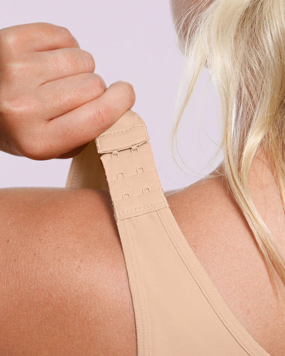 Bare Essentials™ AirSlim® Unlined Wireless Back Support Bra - Image 13