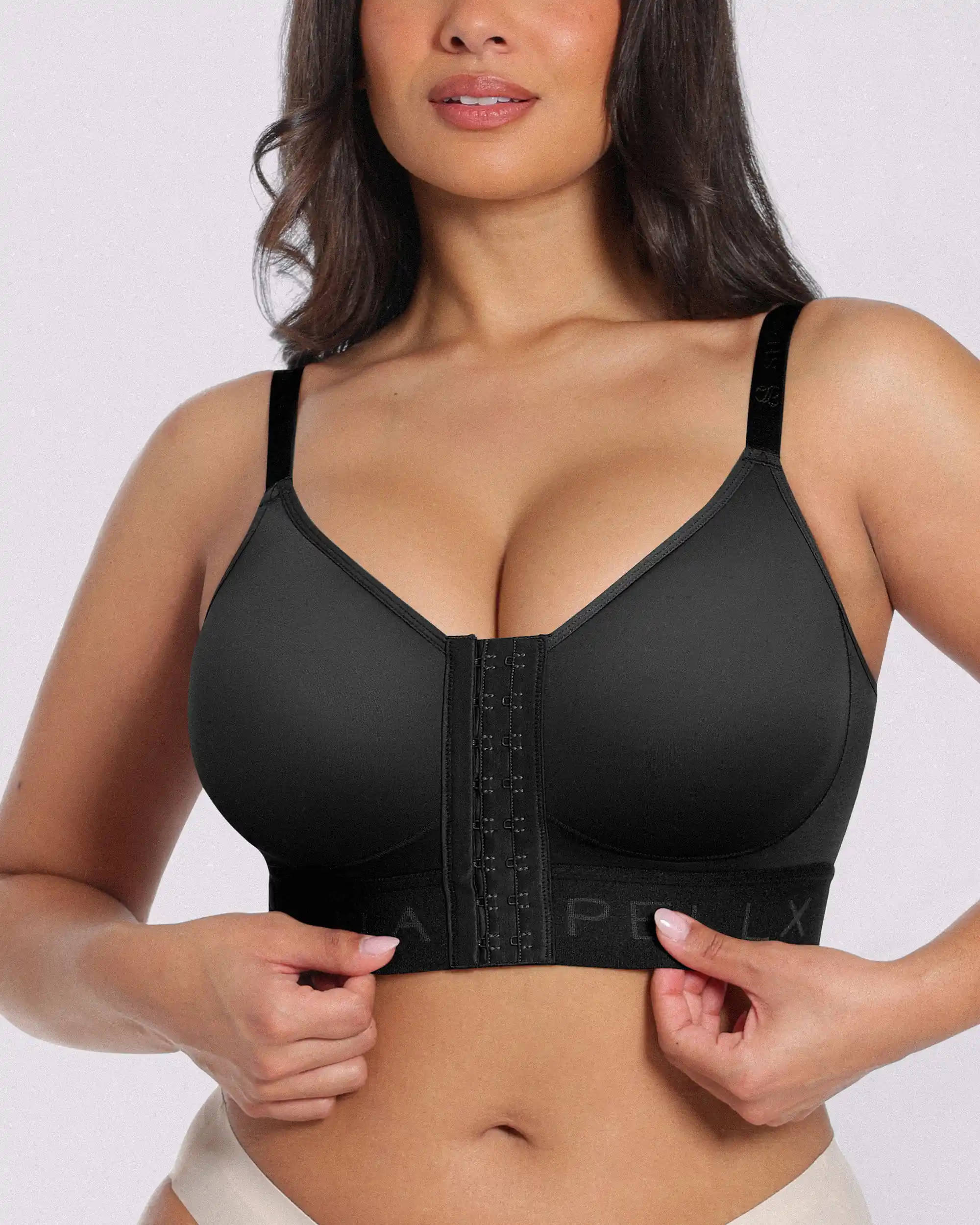 Bare Essentials™ AirSlim® Unlined Wireless Front-Closure Bra - Image 15