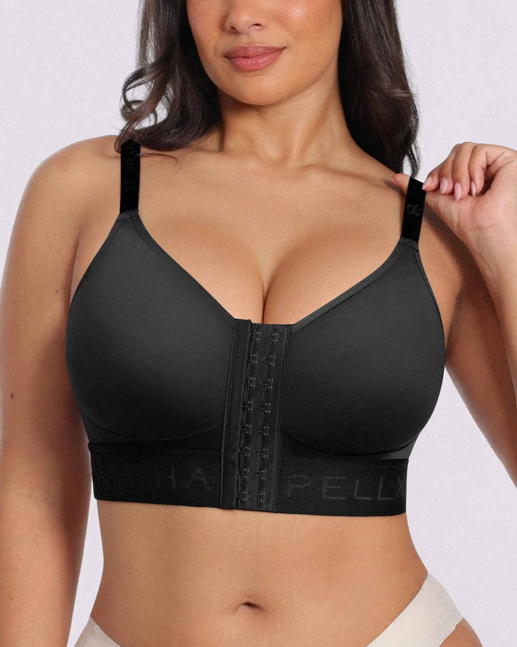 Bare Essentials™ AirSlim® Unlined Wireless Front-Closure Bra - Image 19