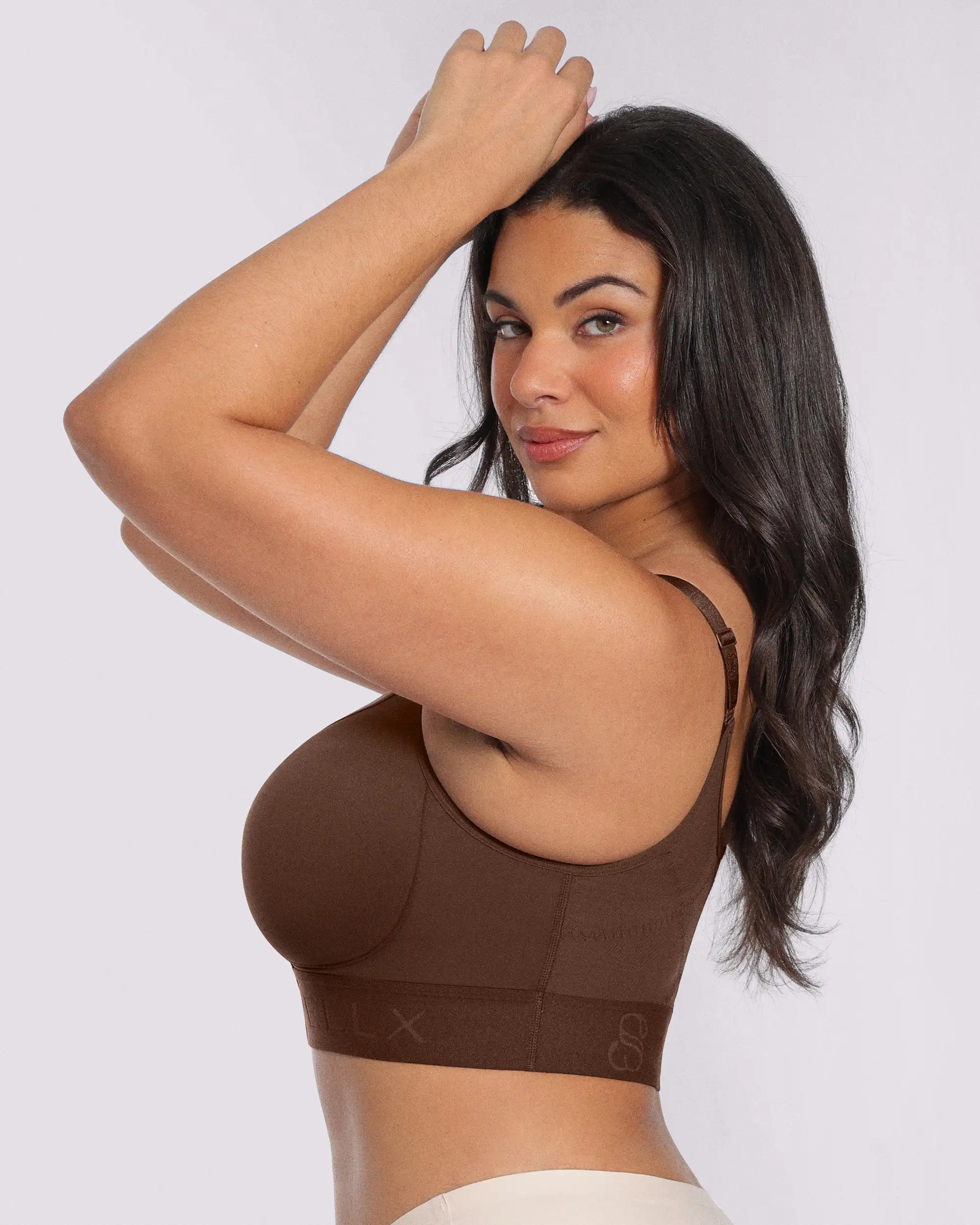 Bare Essentials™ AirSlim® Unlined Wireless Front-Closure Bra - Image 4