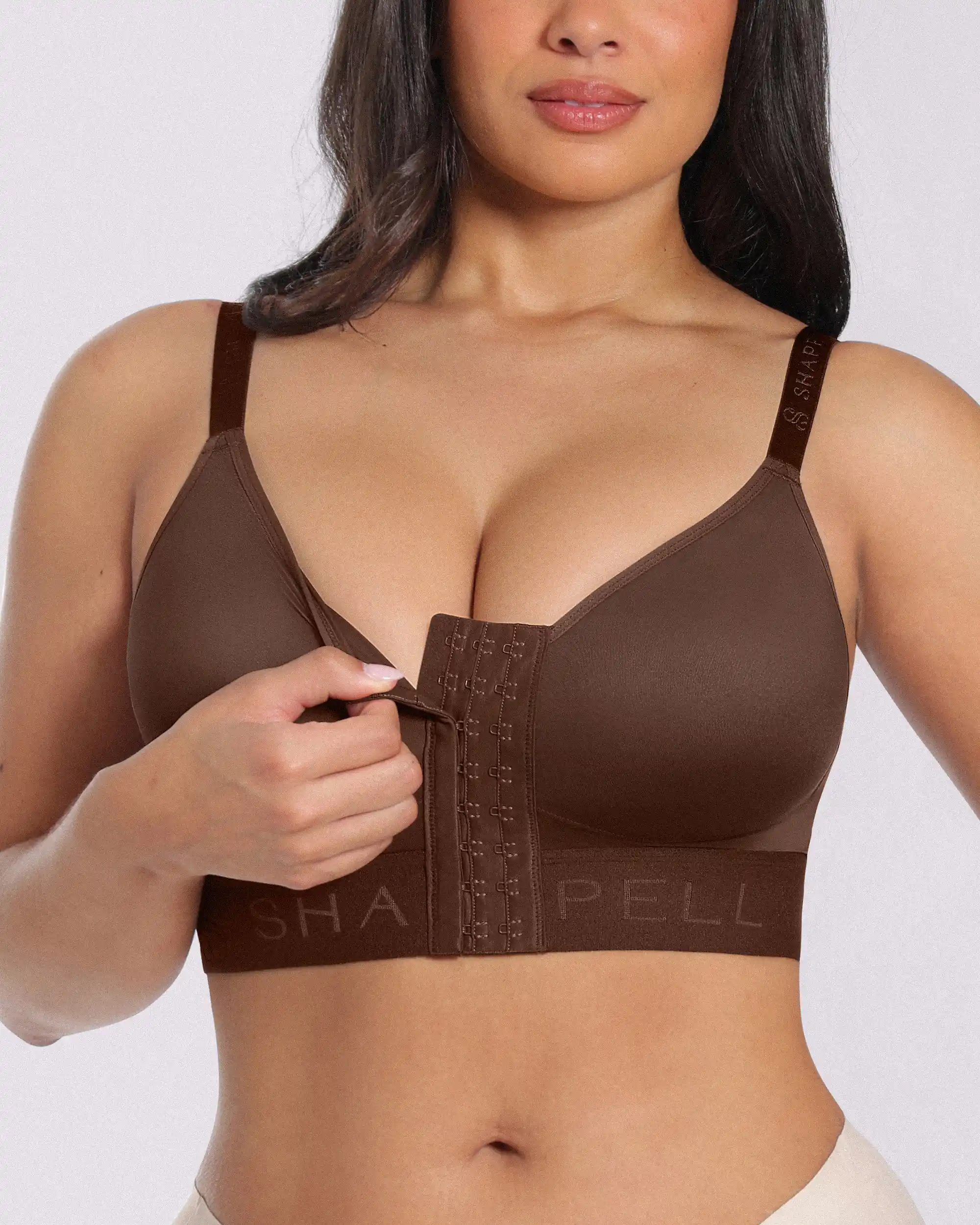 Bare Essentials™ AirSlim® Unlined Wireless Front-Closure Bra - Image 6