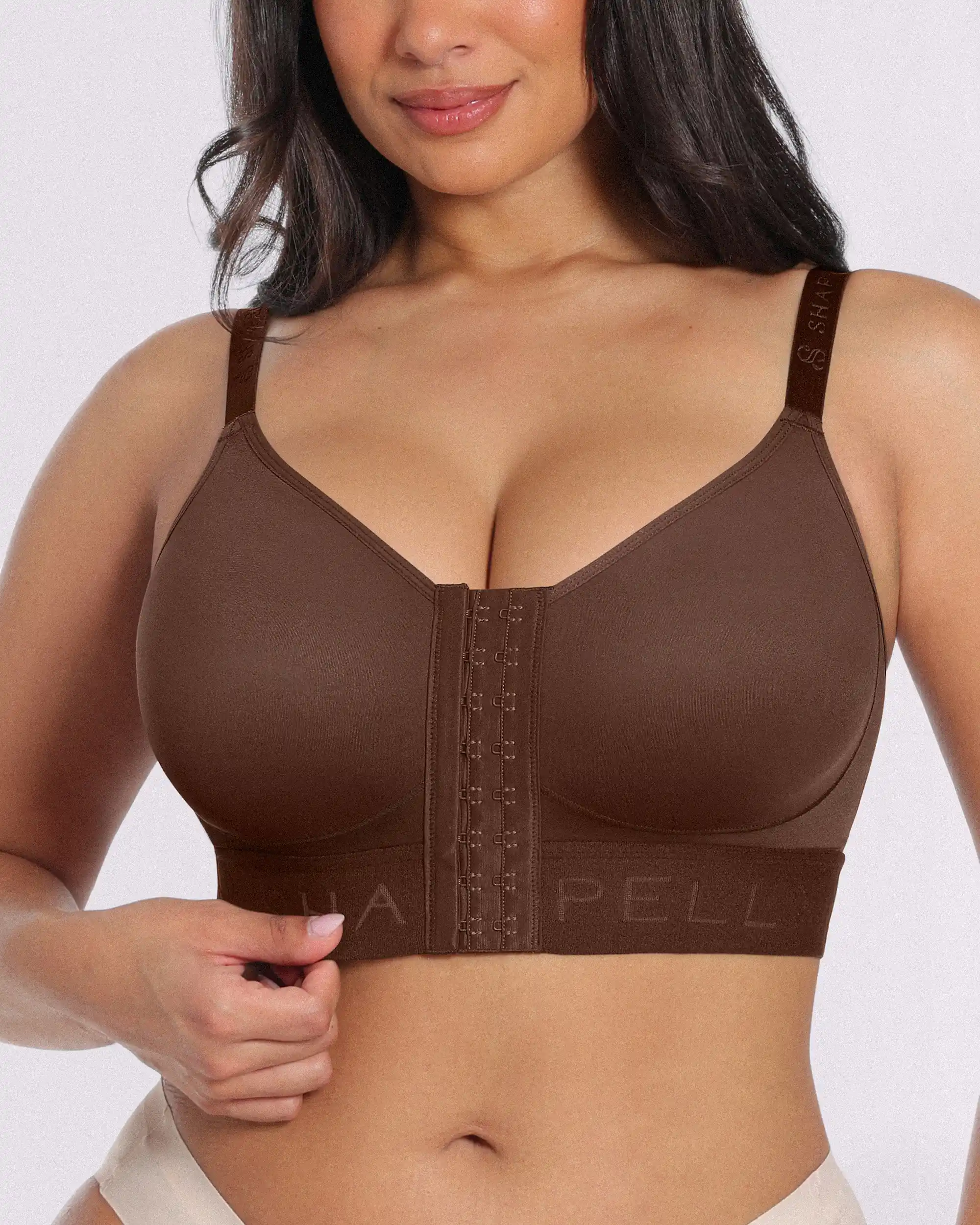 Bare Essentials™ AirSlim® Unlined Wireless Front-Closure Bra - Image 7