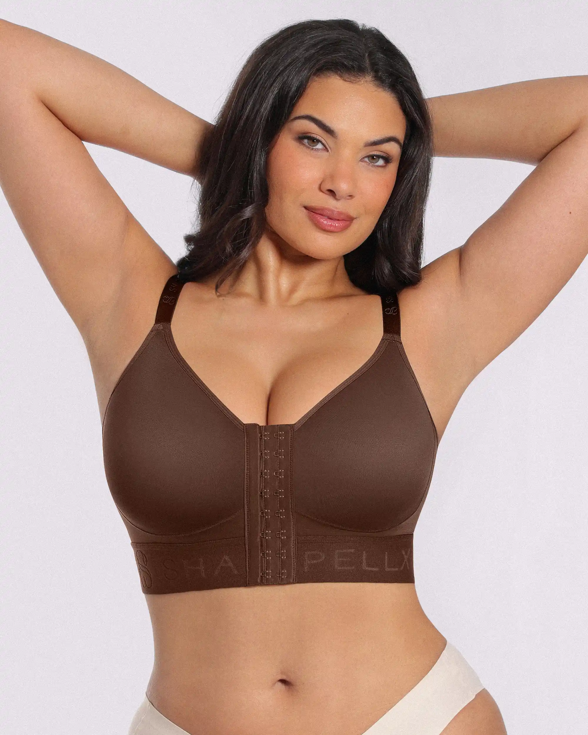 Bare Essentials™ AirSlim® Unlined Wireless Front-Closure Bra - Image 8