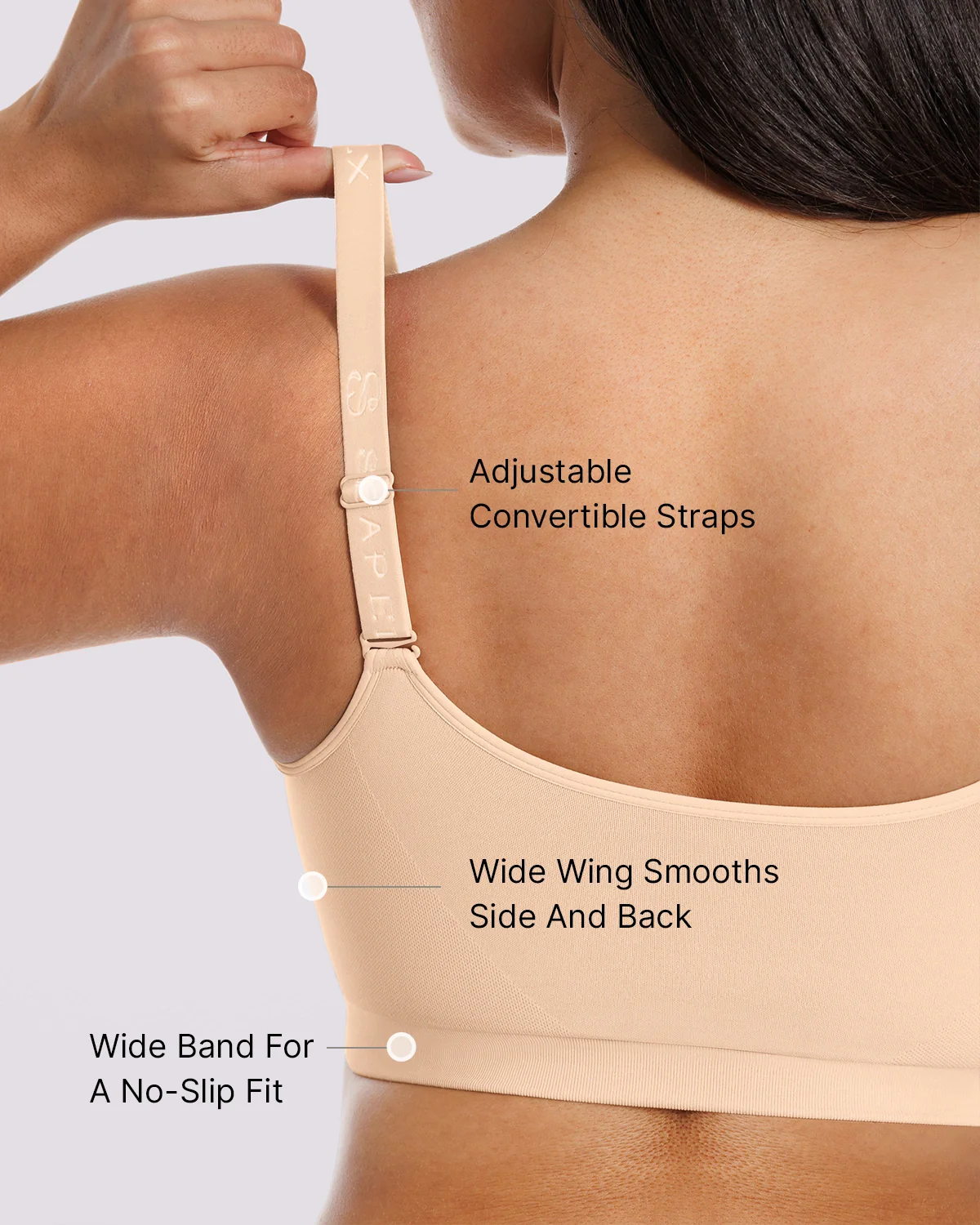 Bare Essentials™ Skin Flow Front-Zipper Wireless Bra - Image 28