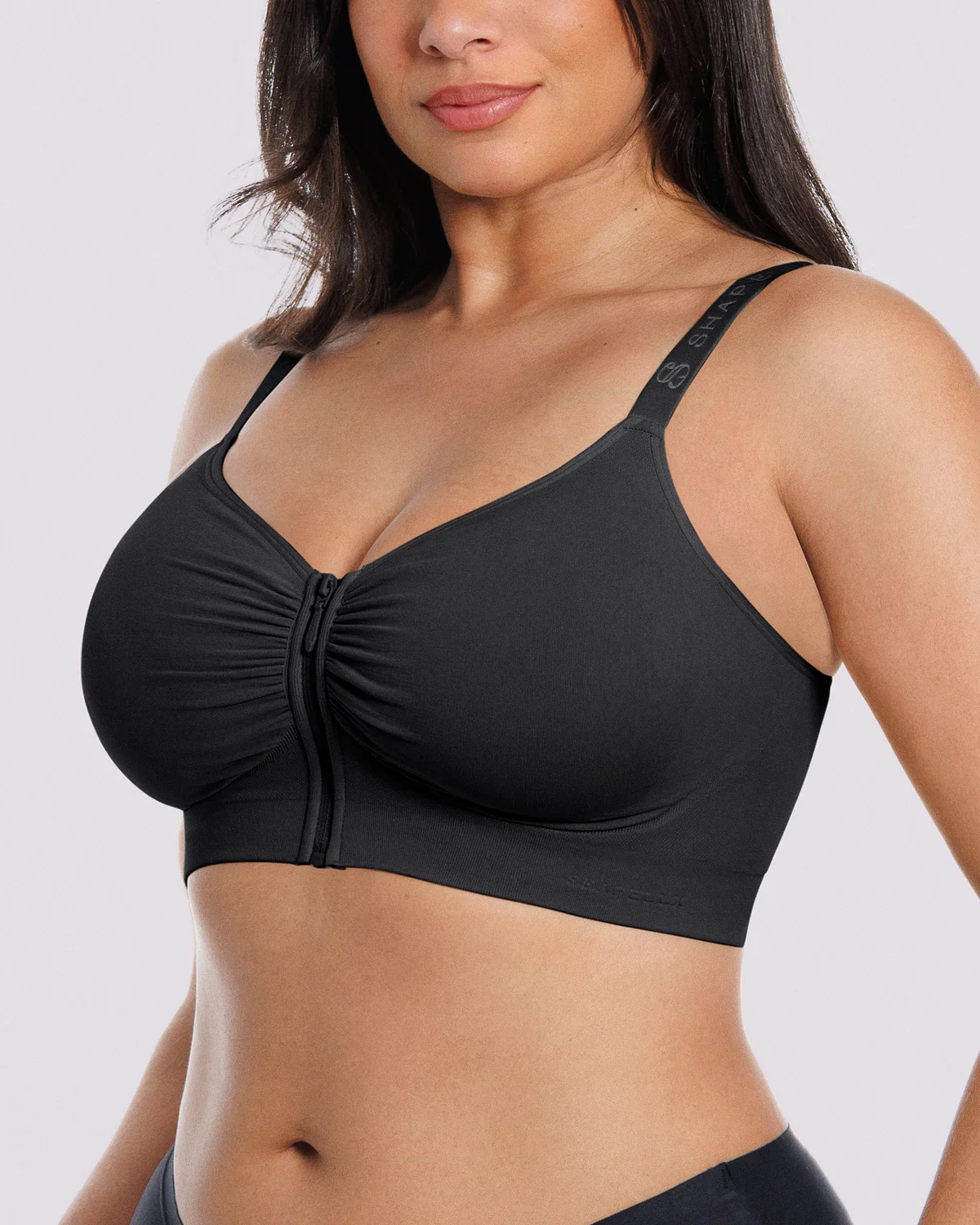 Bare Essentials™ Skin Flow Front-Zipper Wireless Bra - Image 38