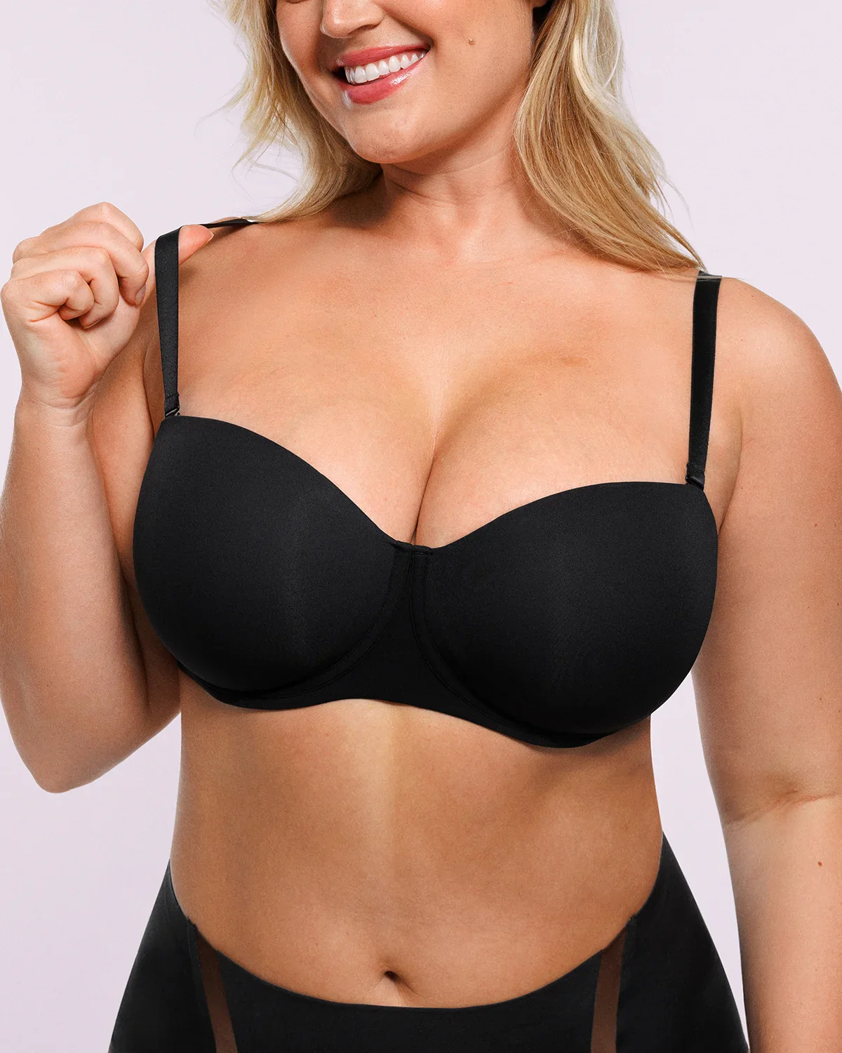 Bare Essentials™ AirSlim® Convertible Strapless Push Up Bra - Image 15