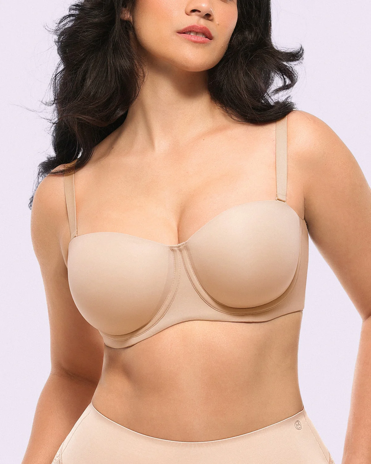 Bare Essentials™ AirSlim® Convertible Strapless Push Up Bra - Image 8