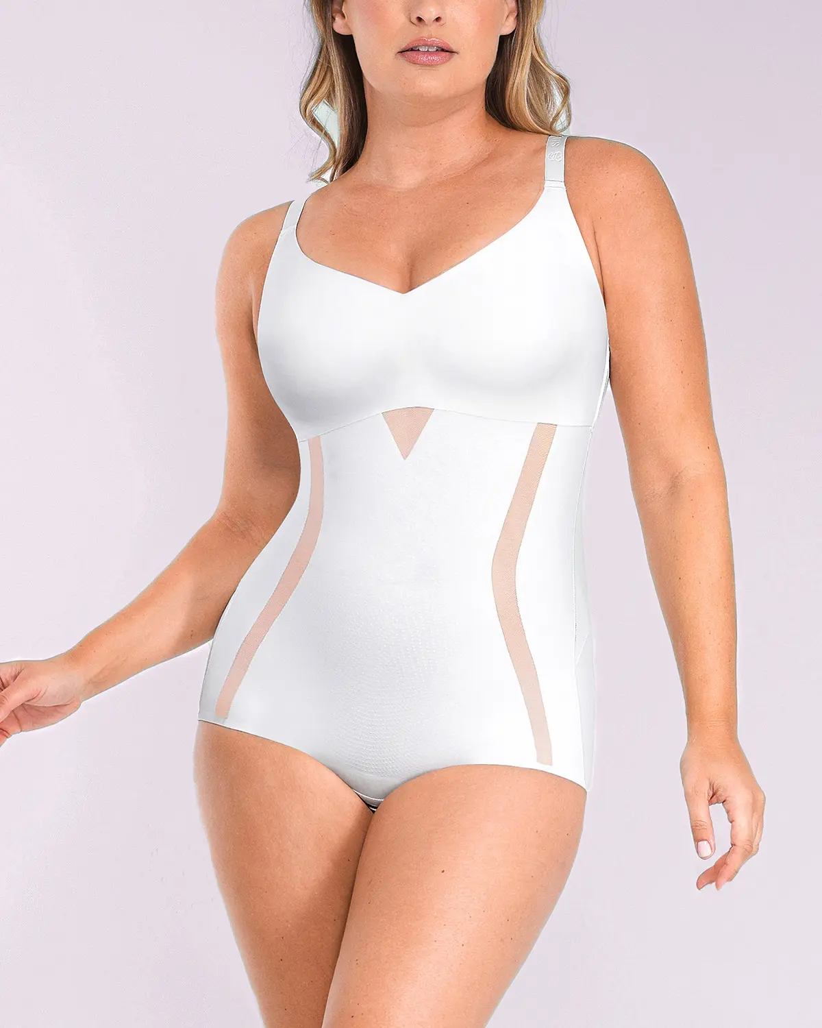 Curve Code™ Contour Comfy Smoothing Brief Bodysuit - Image 16