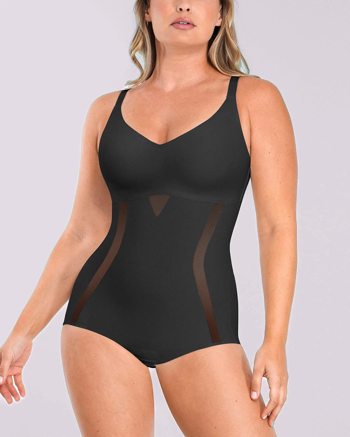 Curve Code™ Contour Comfy Smoothing Brief Bodysuit - Image 3