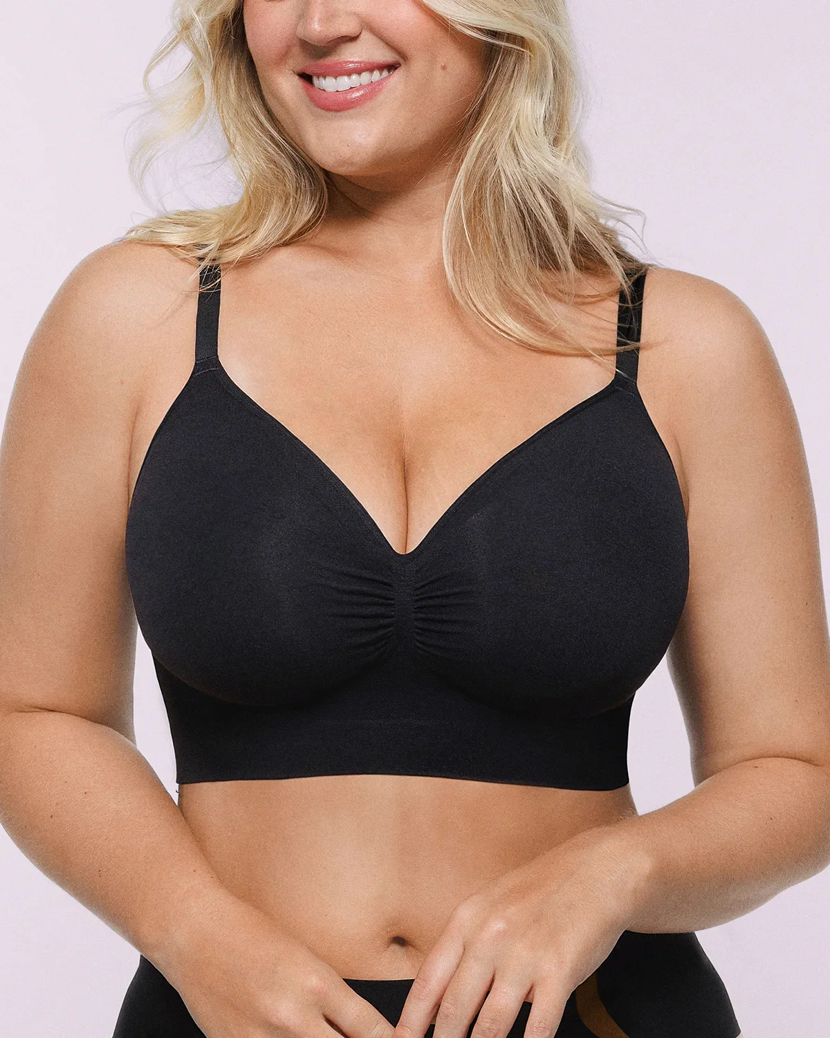 Bare Essentials™ Skin Flow Smooth Unlined Wireless Bra - Image 7