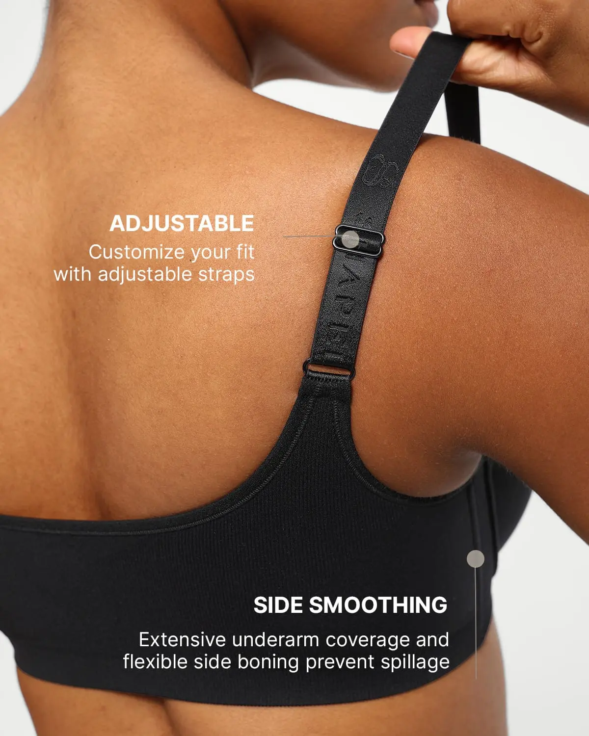 Bare Essentials™ Skin Flow Front Close Underwired T-Shirt Bra - Image 4