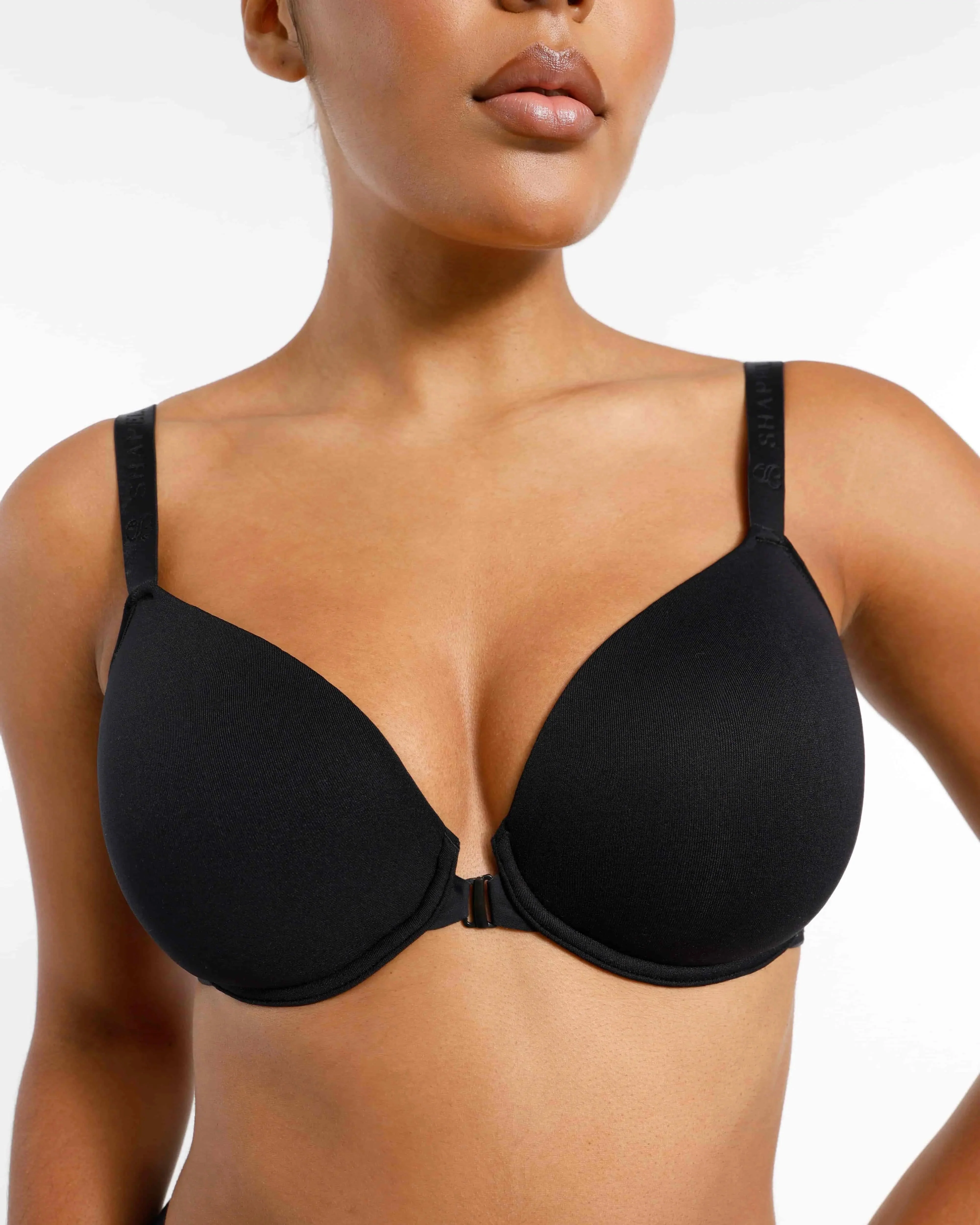 Bare Essentials™ Skin Flow Front Close Underwired T-Shirt Bra - Image 7