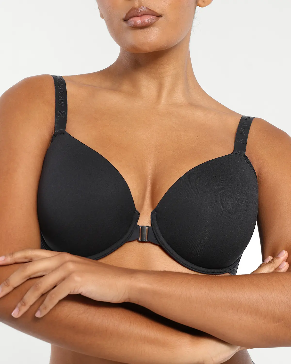 Bare Essentials™ Skin Flow Front Close Underwired T-Shirt Bra - Image 9