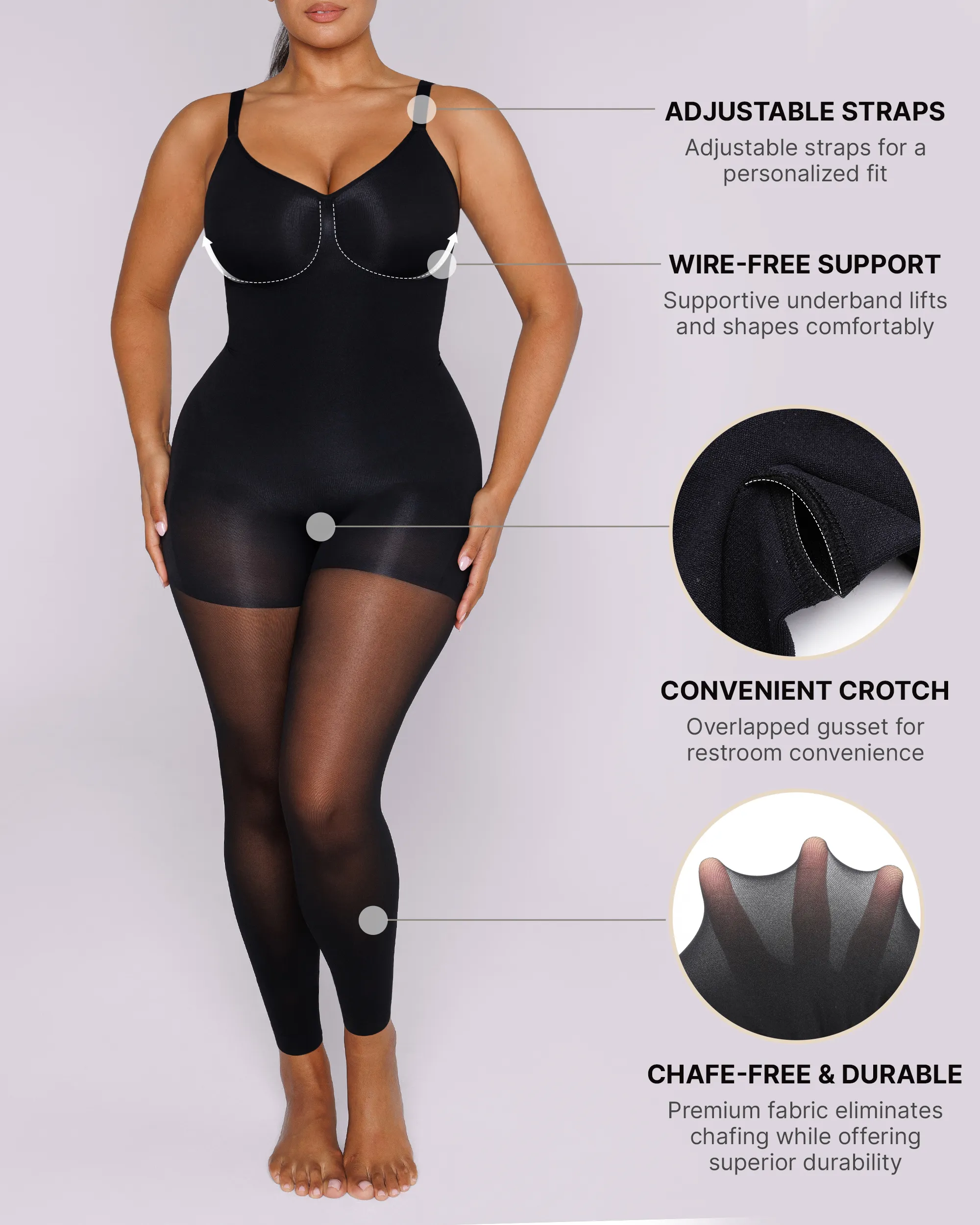 MistWeave™ Skin Flow Full Coverage Bodysuit - Image 4