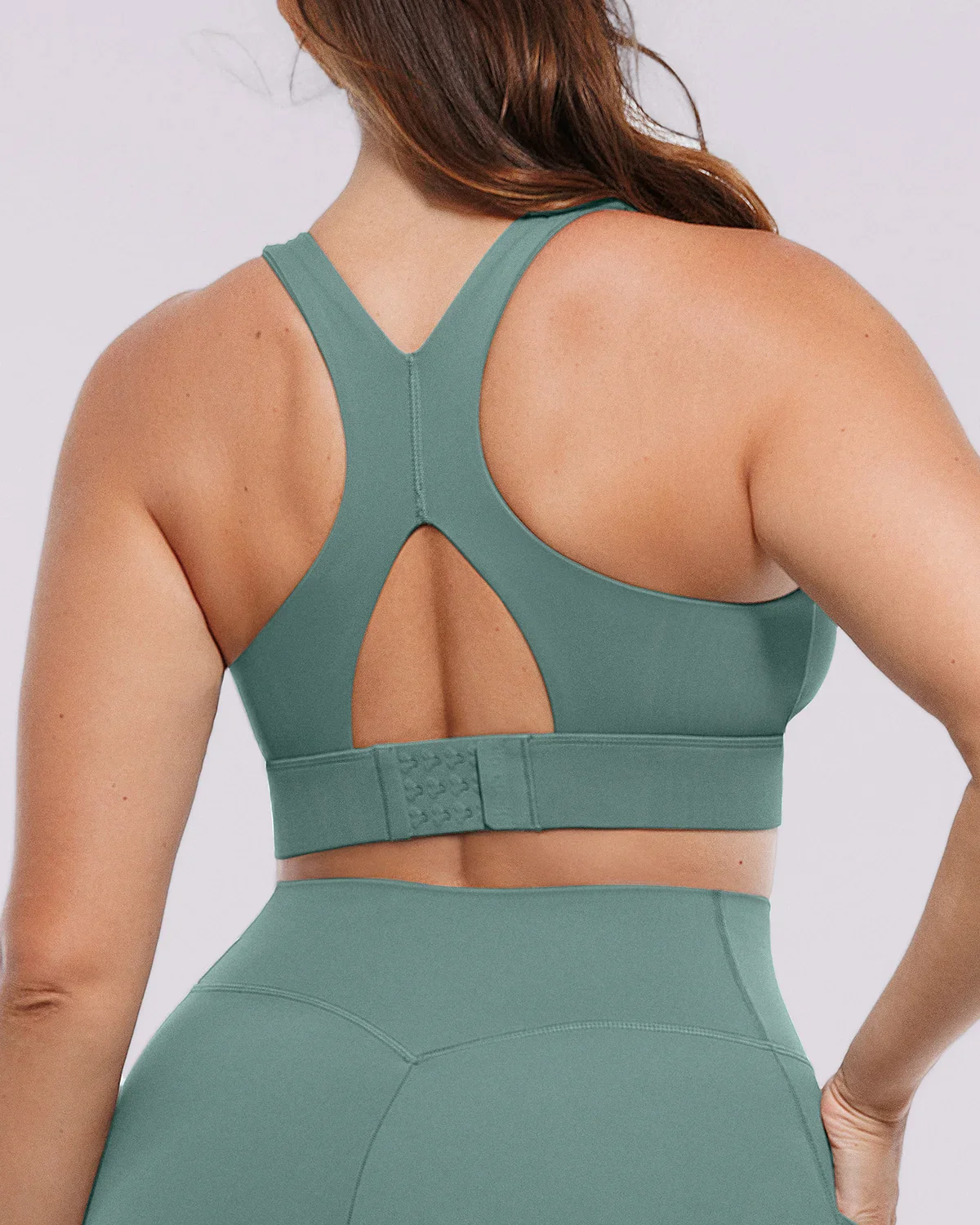 NeoSweat® AirSlim® Cutout Medium Impact Sports Bra - Image 8