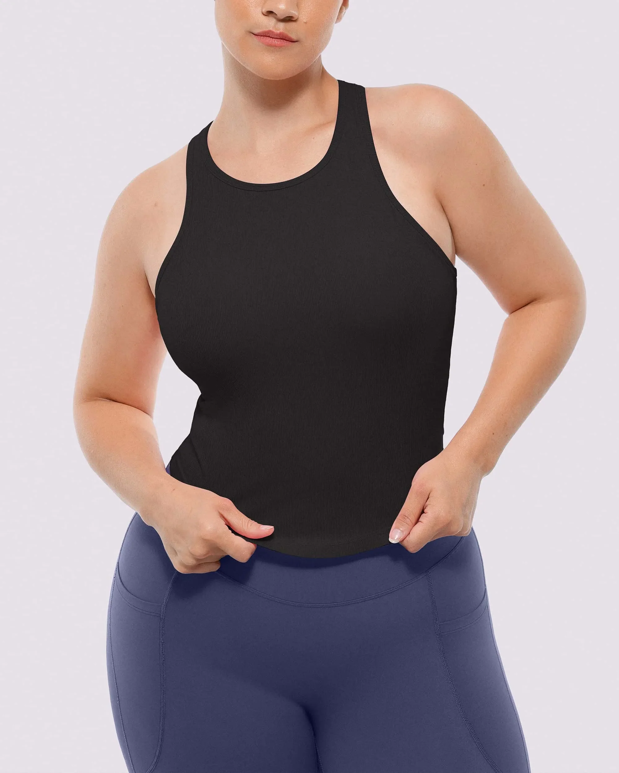 NeoSweat® AirSlim® Essential Built-In Bra Tank - Image 17