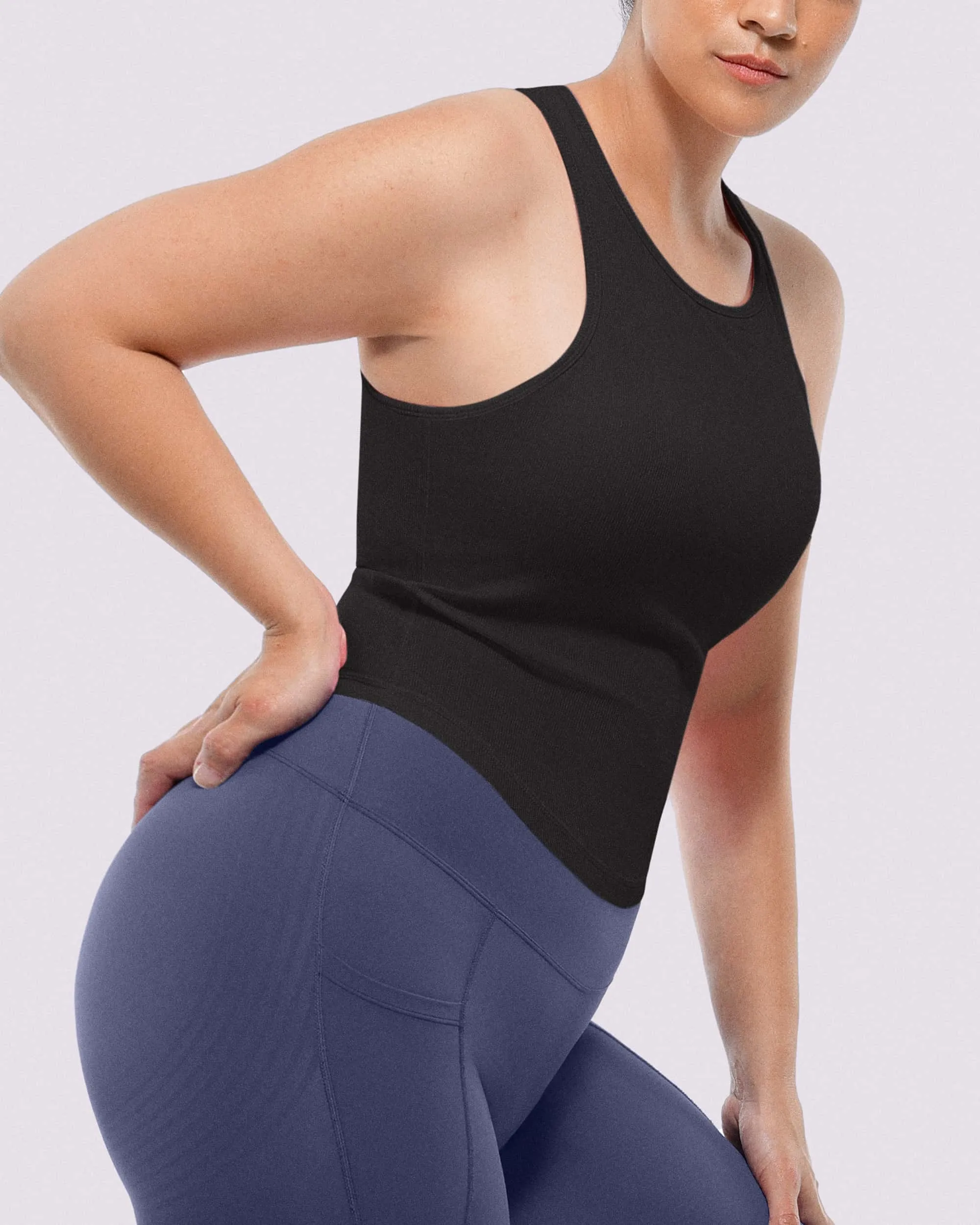 NeoSweat® AirSlim® Essential Built-In Bra Tank - Image 18