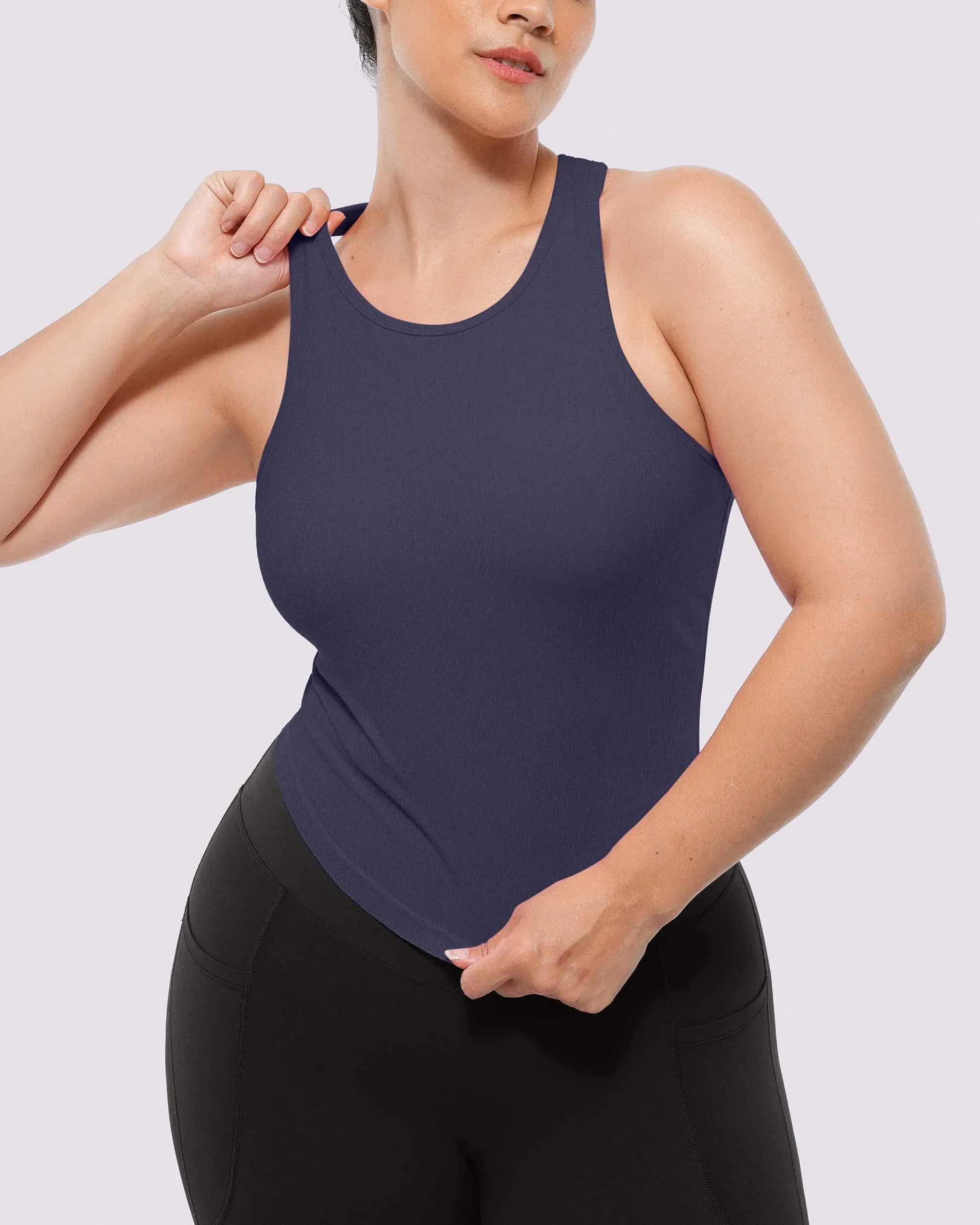 NeoSweat® AirSlim® Essential Built-In Bra Tank - Image 23