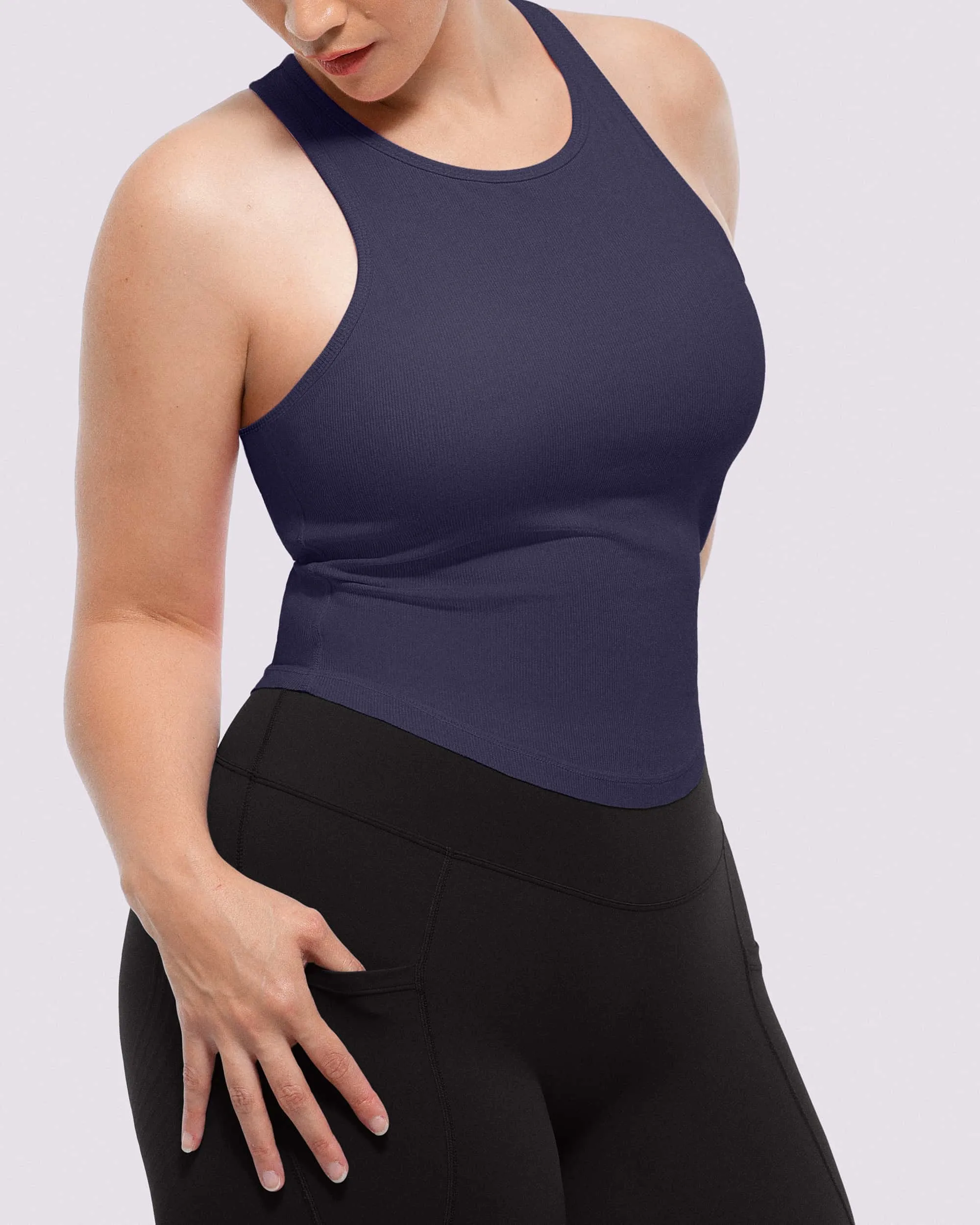 NeoSweat® AirSlim® Essential Built-In Bra Tank - Image 24