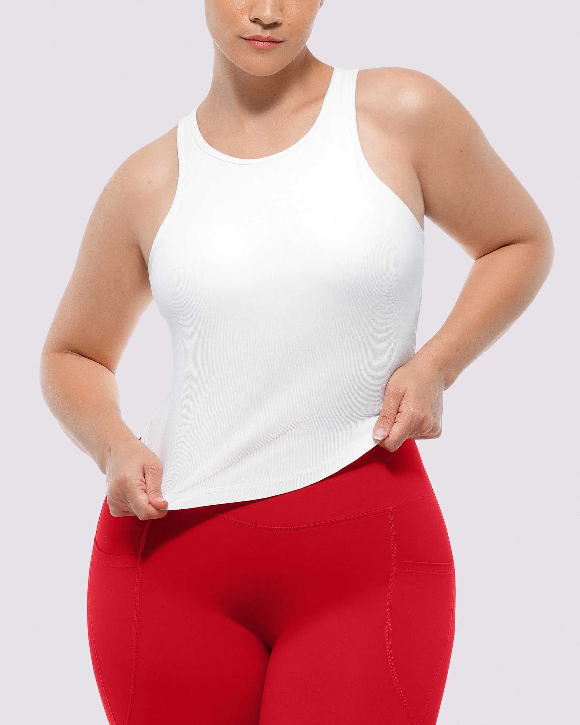 NeoSweat® AirSlim® Essential Built-In Bra Tank - Image 3