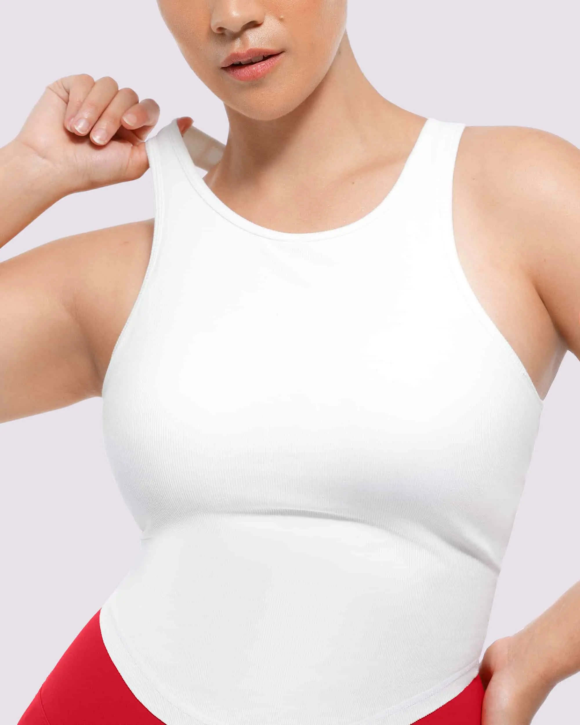 NeoSweat® AirSlim® Essential Built-In Bra Tank - Image 4