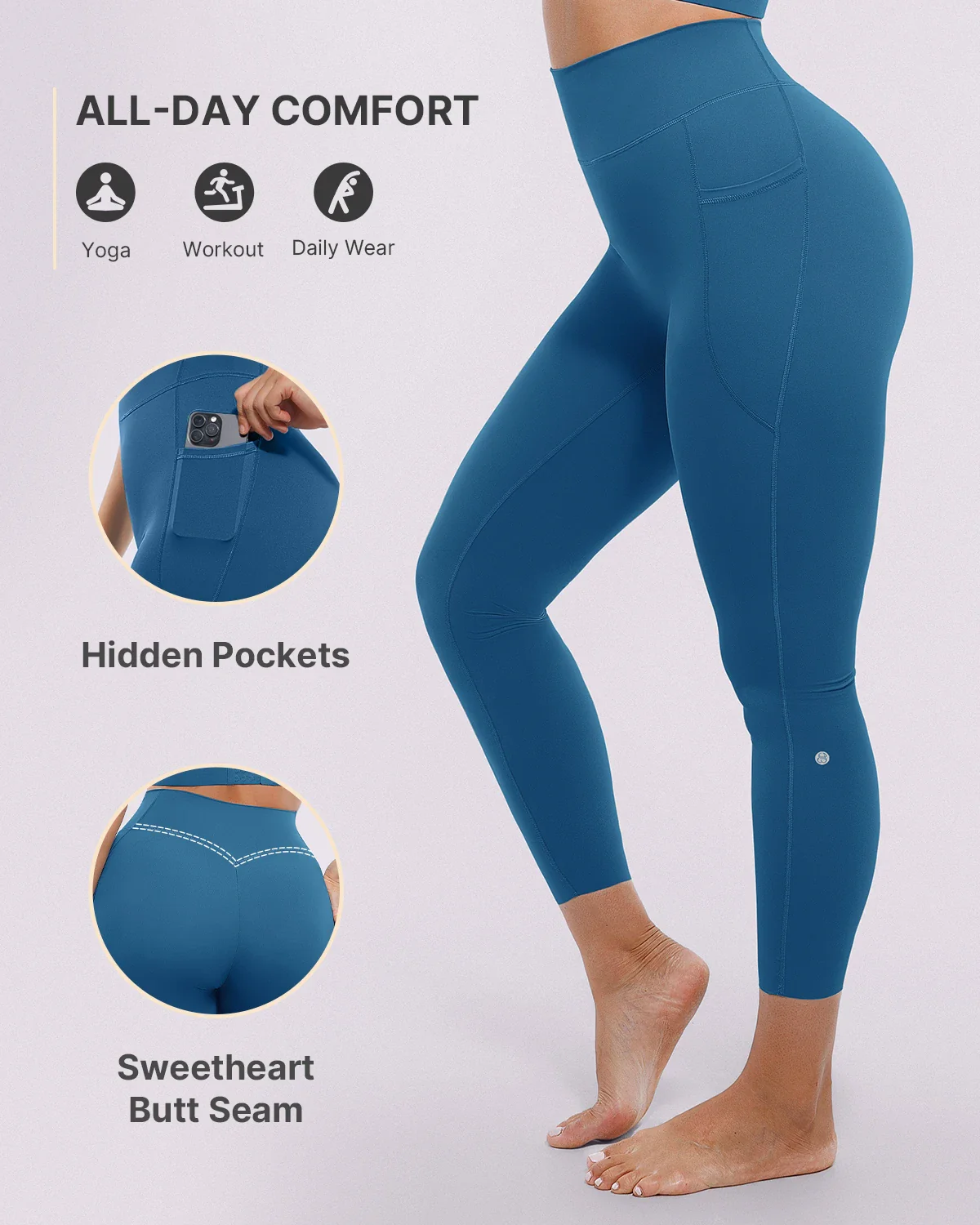 NeoSweat® AirSlim® Training Pocket Leggings - Image 14