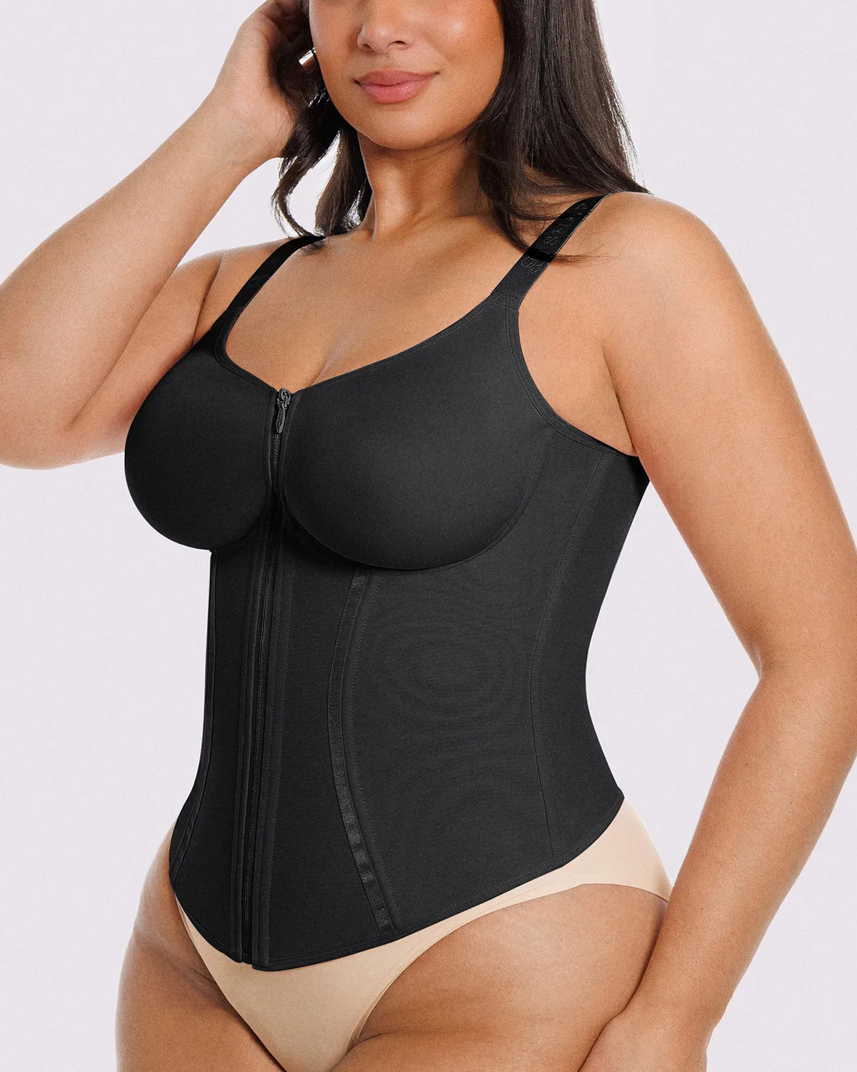 NeoSweat® AirSlim® Tummy Control Corset Top - Image 11