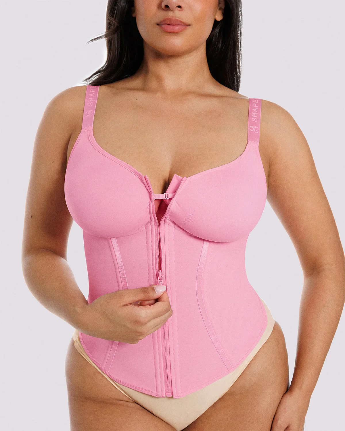 NeoSweat® AirSlim® Tummy Control Corset Top - Image 15