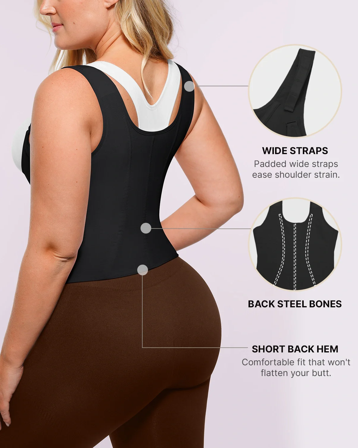 NeoSweat® AirSlim® Waist Trainer Vest - Image 13