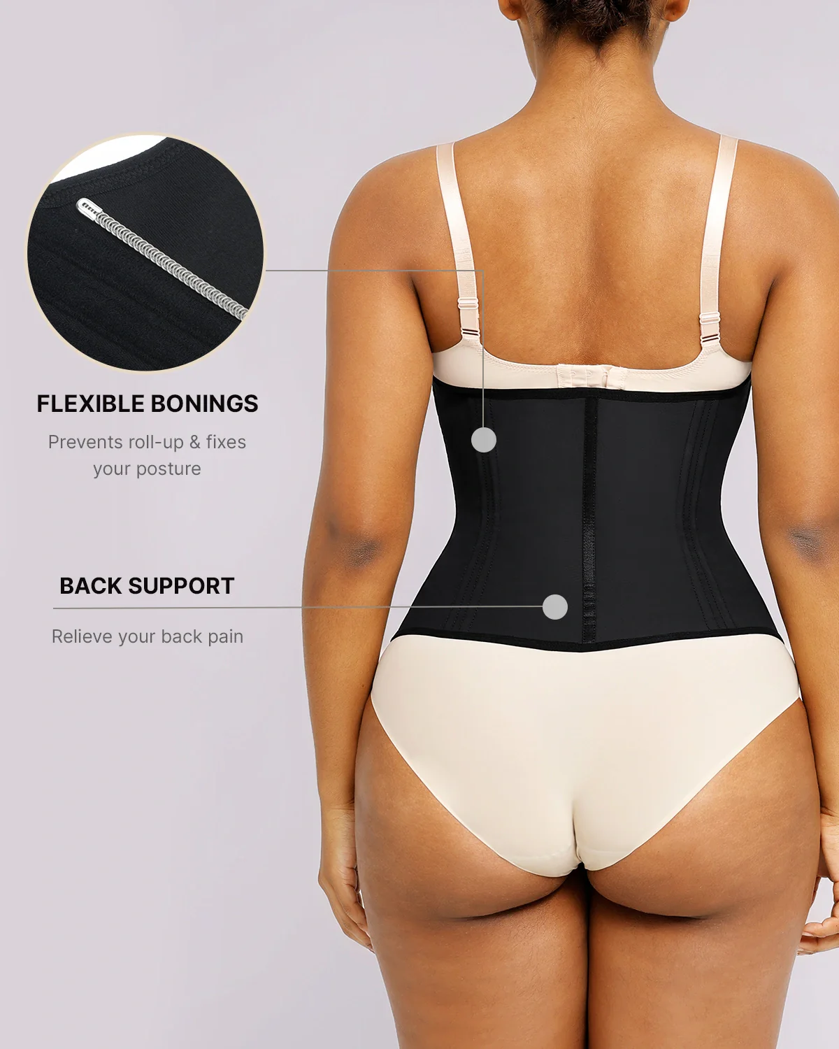 NeoSweat® AirSlim® Core Control Latex Waist Trainer - Image 3