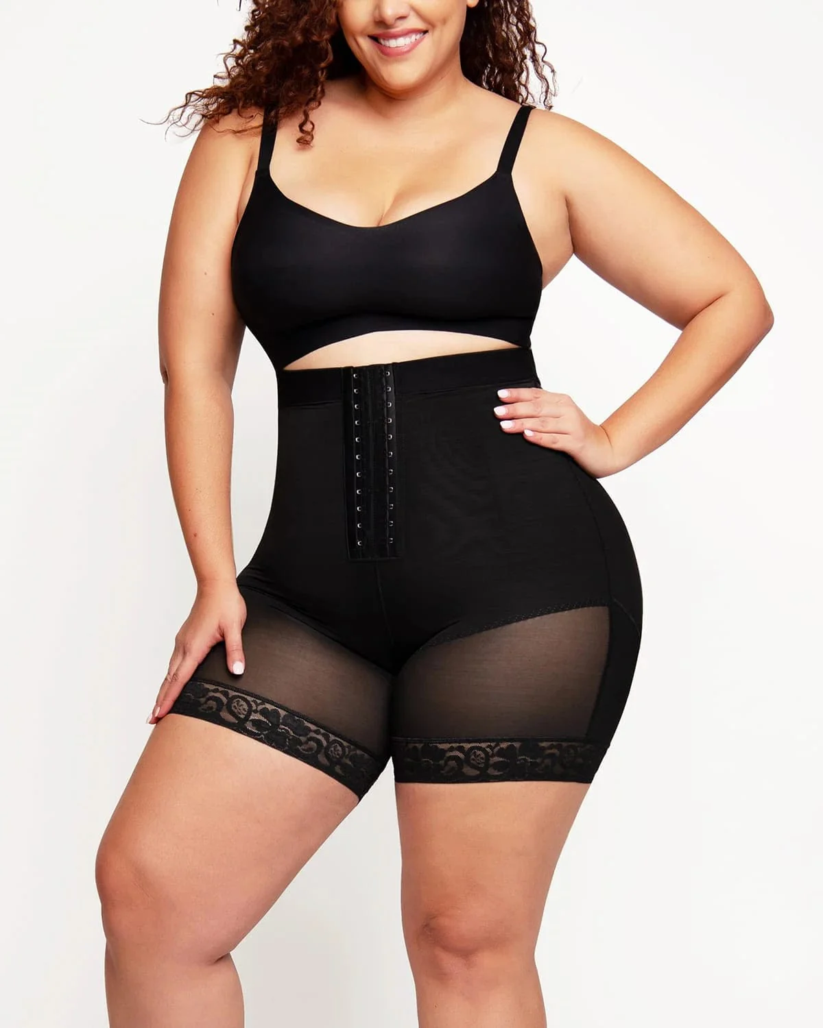 Bare Essentials™ AirSlim® 2-In-1 High-Waisted Booty Lift Shaper Short - Image 4