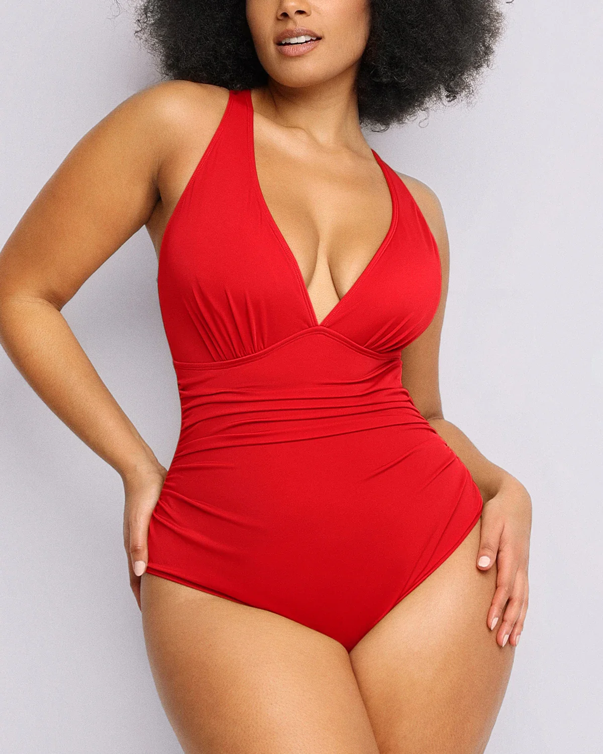 Smart Sculpt™ Plunge Cutout Swimsuit - Image 9