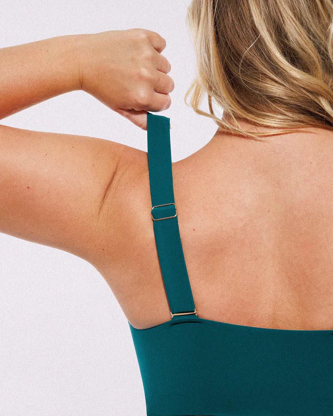 Smart Sculpt™ Ruched V-Neck Bikini Top & High-Waisted Bottom Set - Image 20