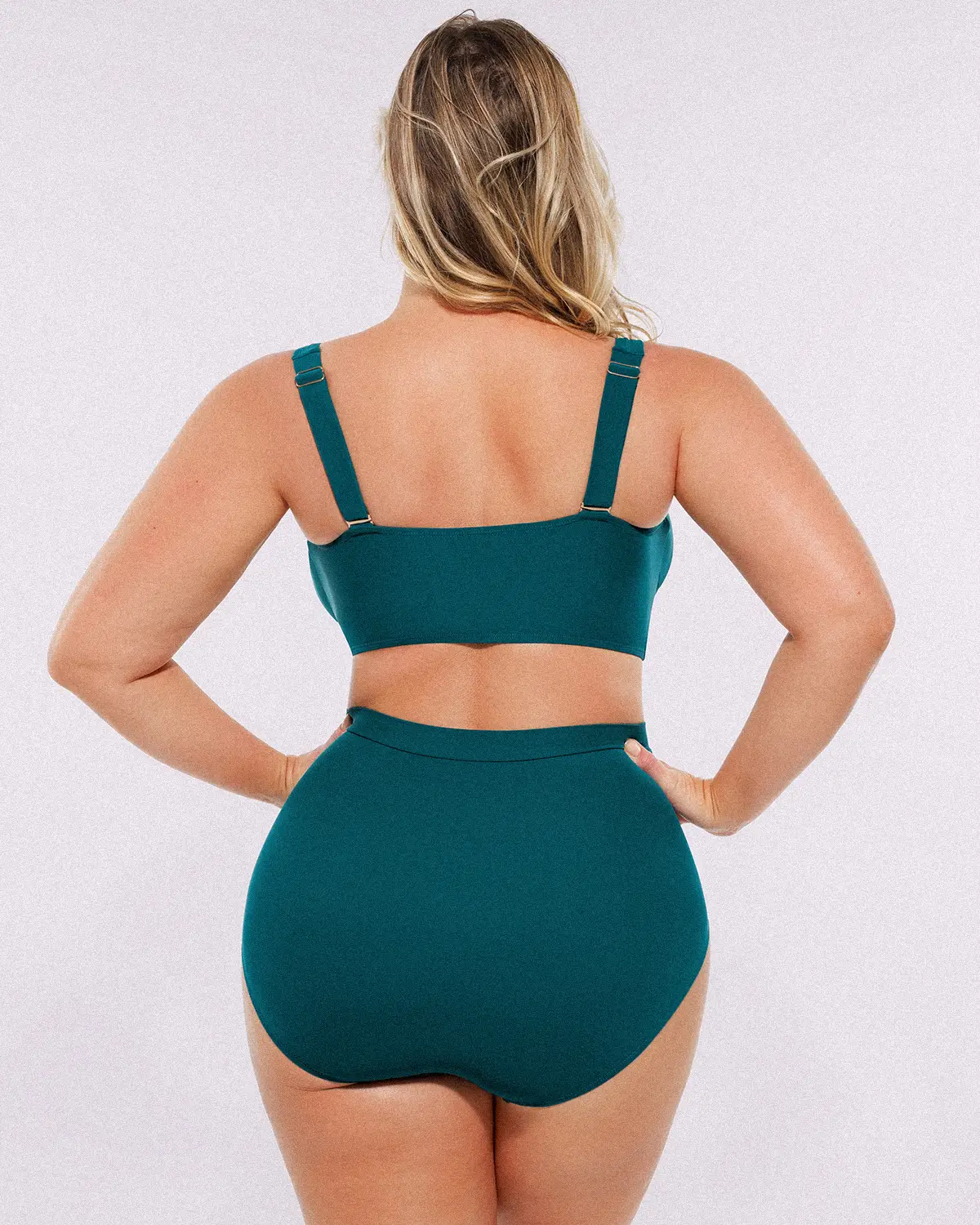 Smart Sculpt™ Twist-Front Bikini Top & High-Waisted Bottom Set - Image 10