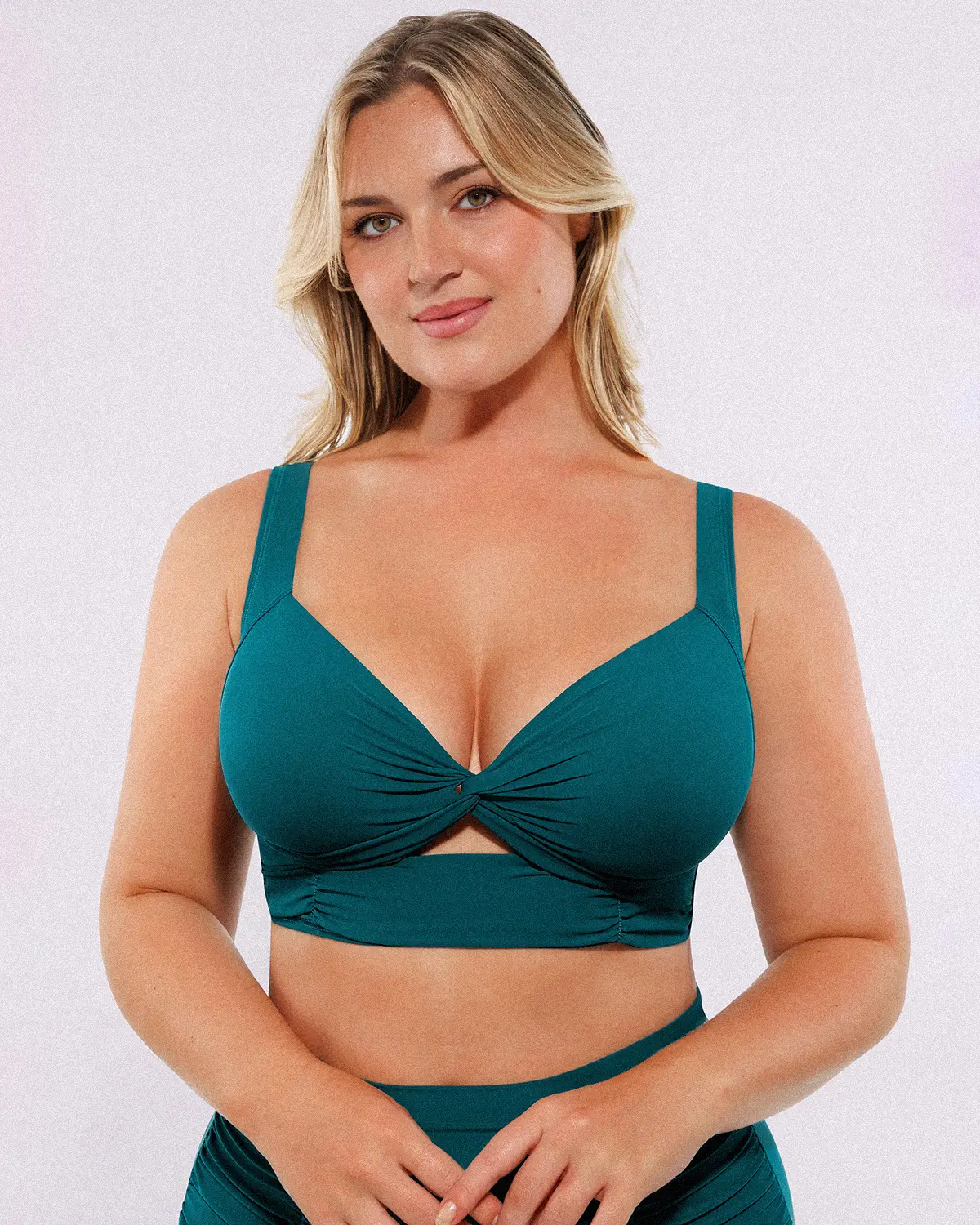 Smart Sculpt™ Twist-Front Bikini Top & High-Waisted Bottom Set - Image 16