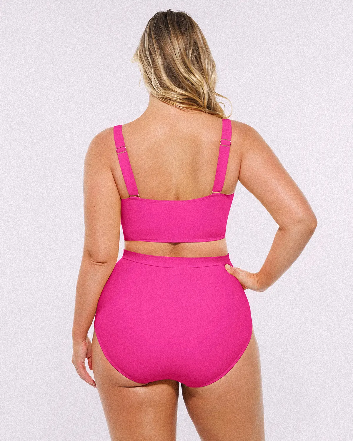 Smart Sculpt™ Twist-Front Bikini Top & High-Waisted Bottom Set - Image 22