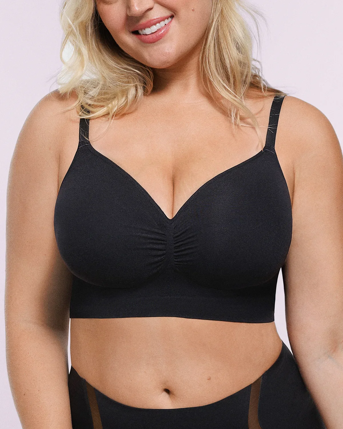 Bare Essentials™ Skin Flow Smooth Unlined Wireless Bra - Image 11
