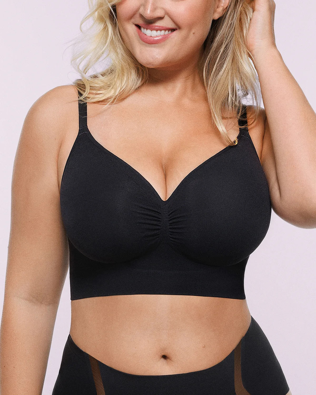 Bare Essentials™ Skin Flow Smooth Unlined Wireless Bra - Image 9