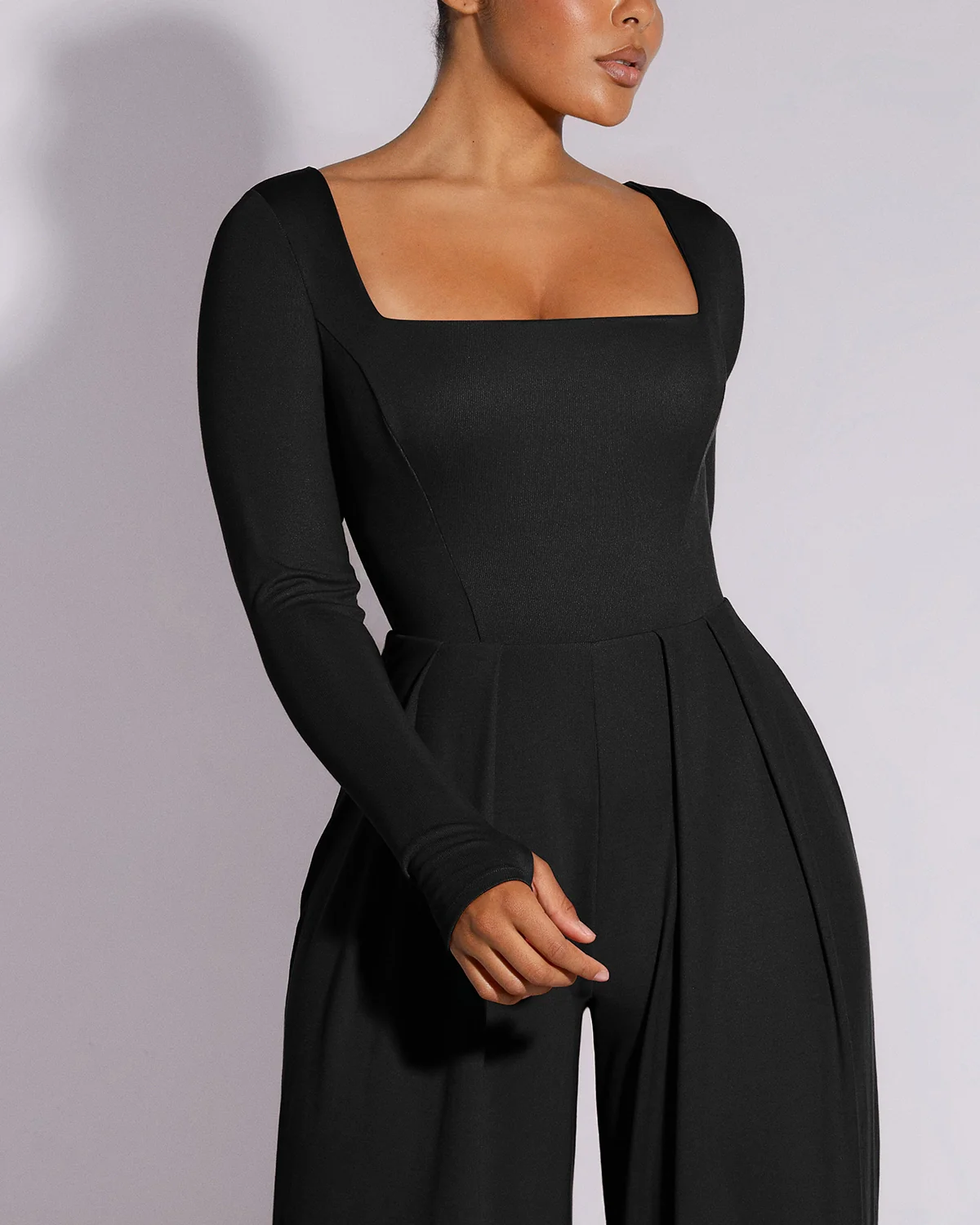Bare Essentials™ AirSlim® Square Neckline Built-In Shaping Jumpsuit - Image 29