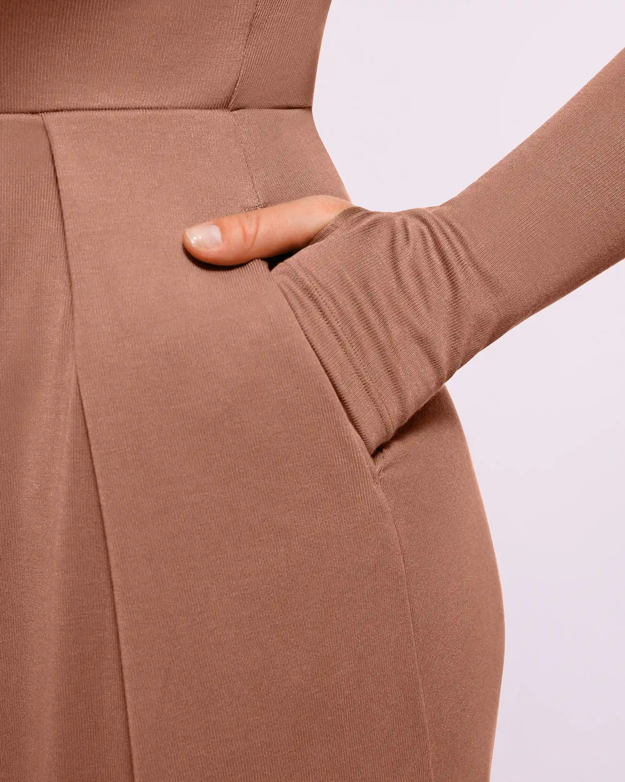 Bare Essentials™ AirSlim® Square Neckline Built-In Shaping Jumpsuit - Image 34