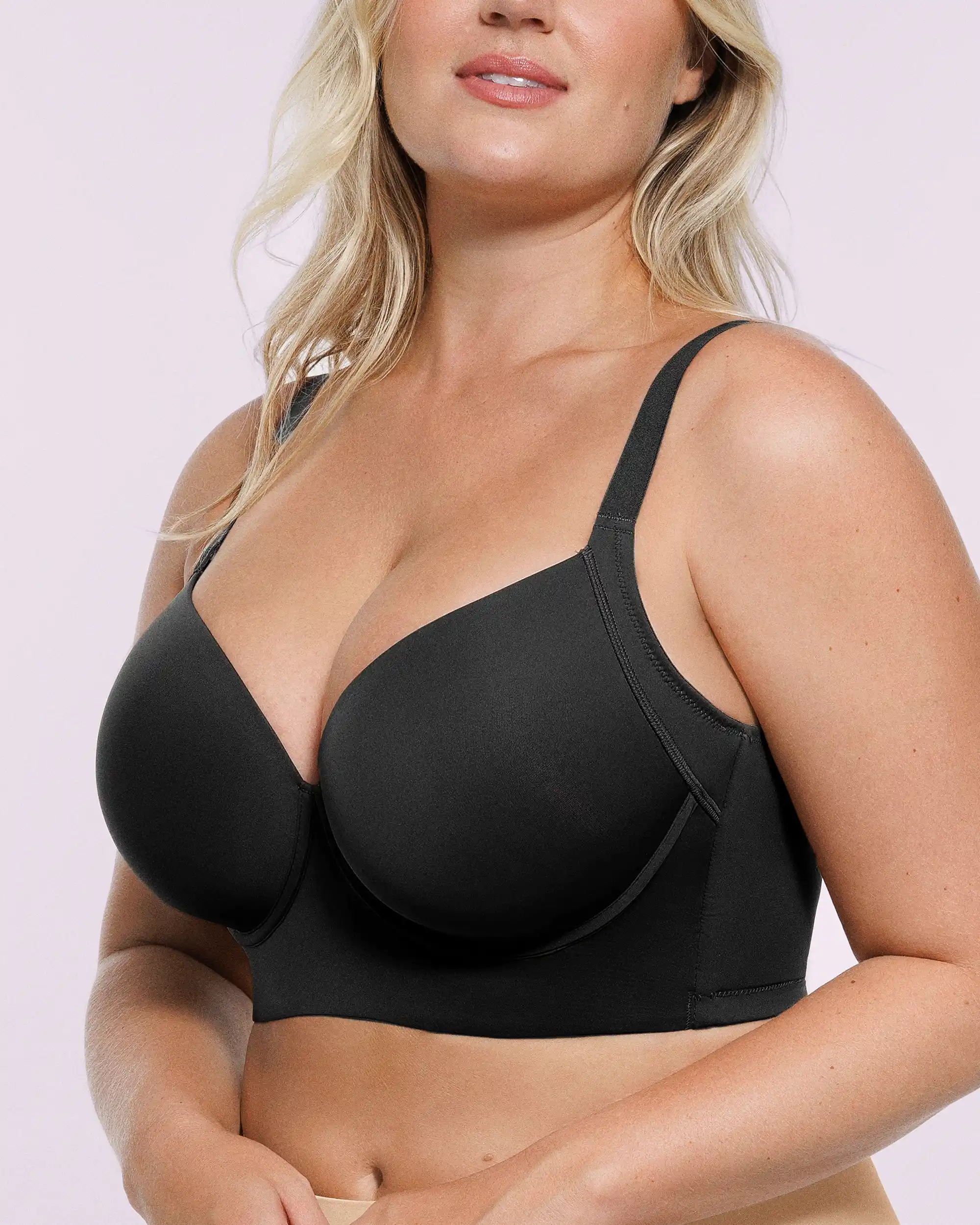 Bare Essentials™ AirSlim® Back Smoothing Underwire Push-Up Bra - Image 11