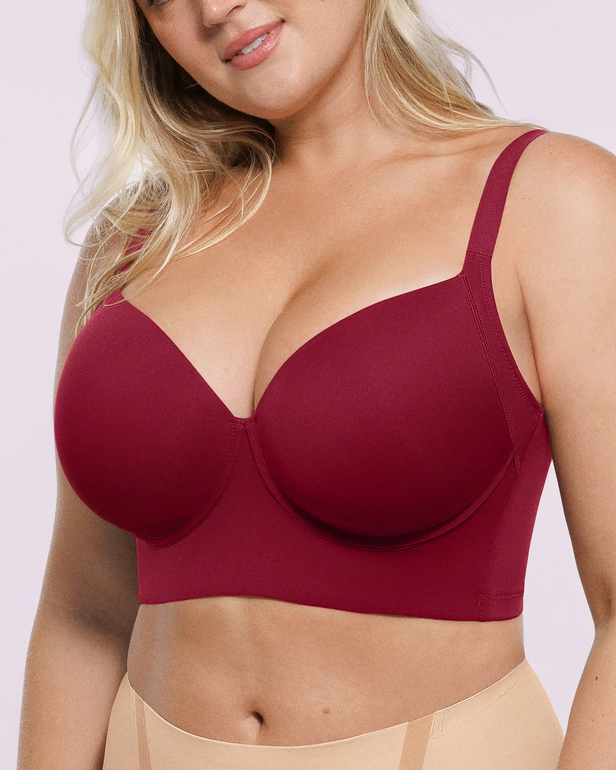 Bare Essentials™ AirSlim® Back Smoothing Underwire Push-Up Bra - Image 40